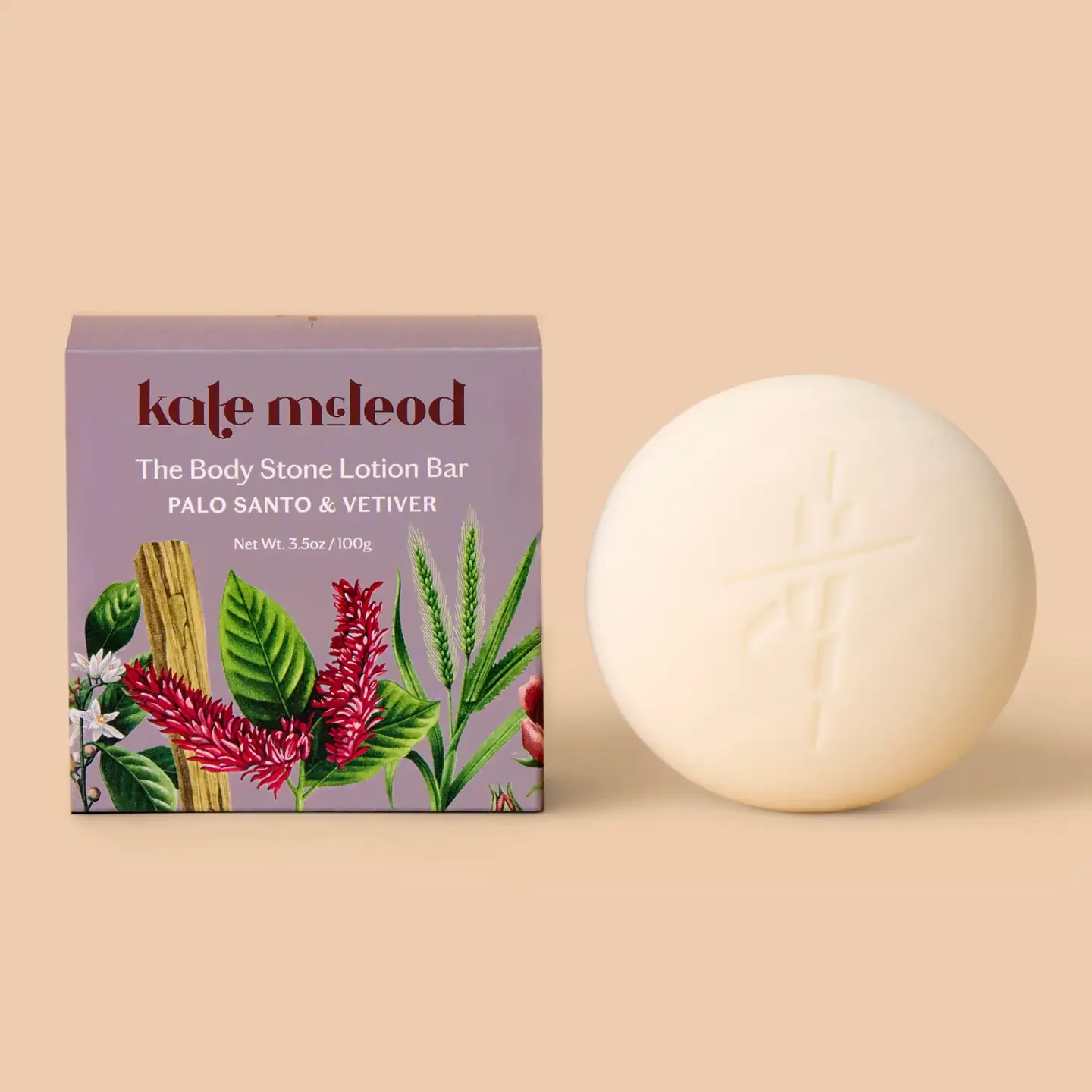 KATE MCLEOD Palo Santo & Vetiver Body Stone