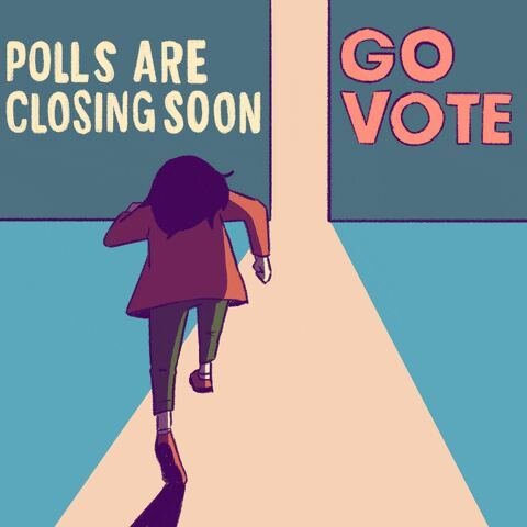 🏃 Hey Ohioans! Polls are closing in an HOUR! 🏃

✅ You can still make the cut. Head over to your polling location NOW to vote for our reproductive freedoms! 

👍 Remember: If you're in line when polls close, stay in line. Your vote will still be cou