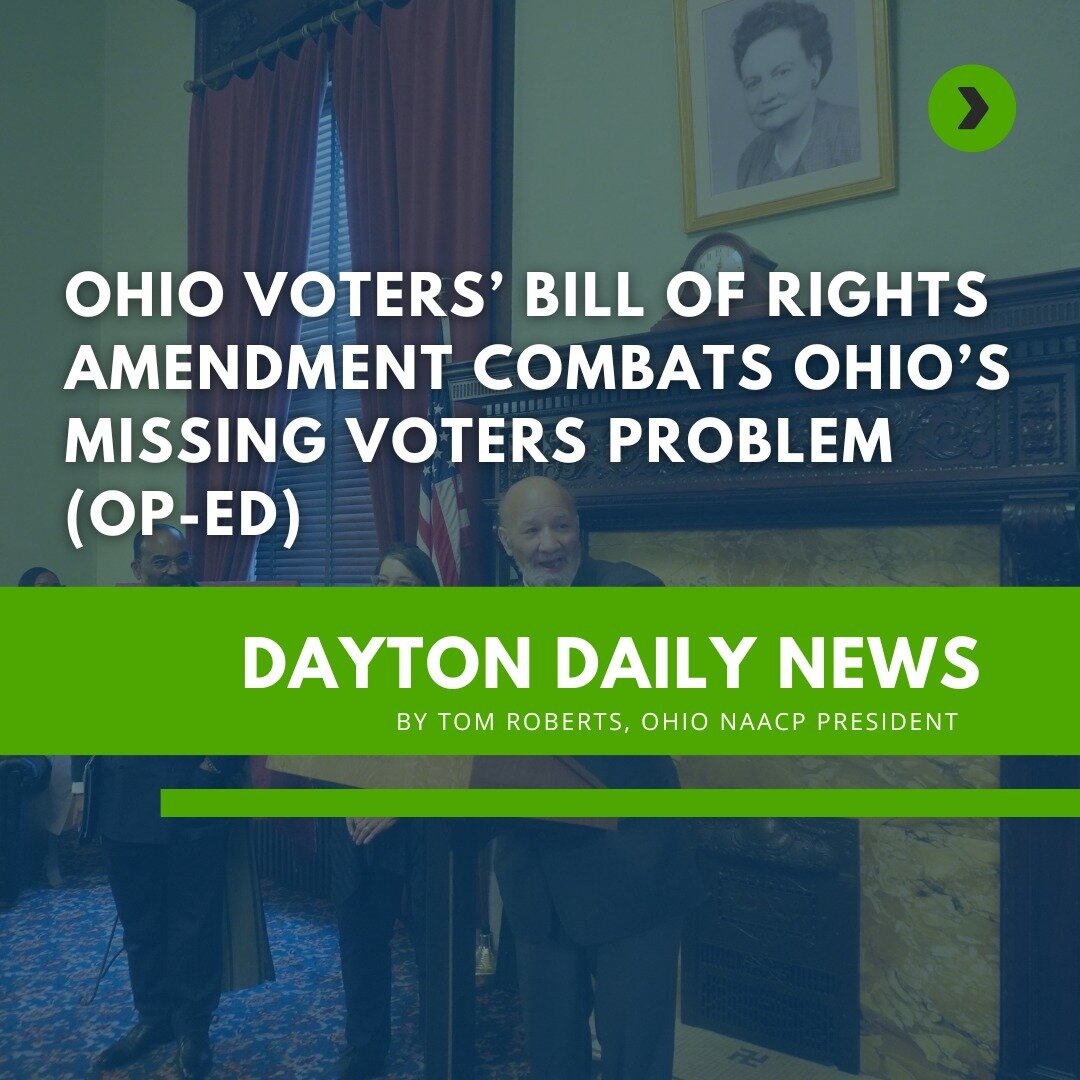 🗳️ No matter where we come from or what candidate we support, we all want safe, secure, and fair elections. 

✍️ The Ohio #VotersBillofRights will put our #votingrights directly into the state constitution, including important pro-voter policies tha