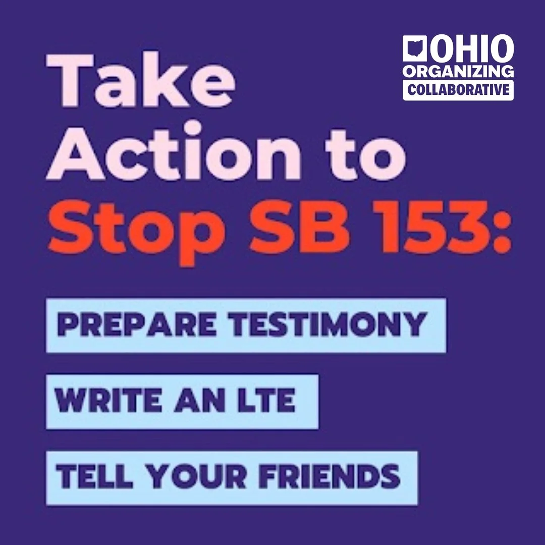 🚨 SB 153 is a direct threat to our freedom to vote.

This bill would rewrite dozens of Ohio&rsquo;s election laws, making it harder for everyday Ohioans to register, cast a ballot, and make their voices heard.

Ohioans deserve fair, accessible elect