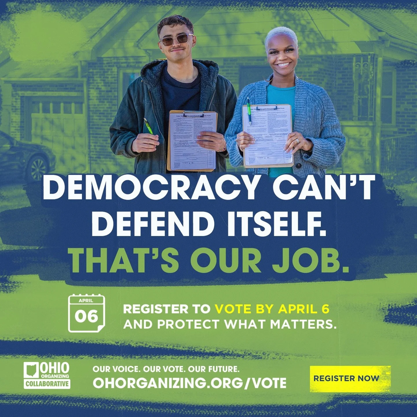 The system is rigged to work for the wealthy but we have the power to change it. 

Voting is one of the ways we fight back and build a future that works for all of us. 

The deadline to register is Monday, April 6. It&rsquo;s quick. It&rsquo;s online