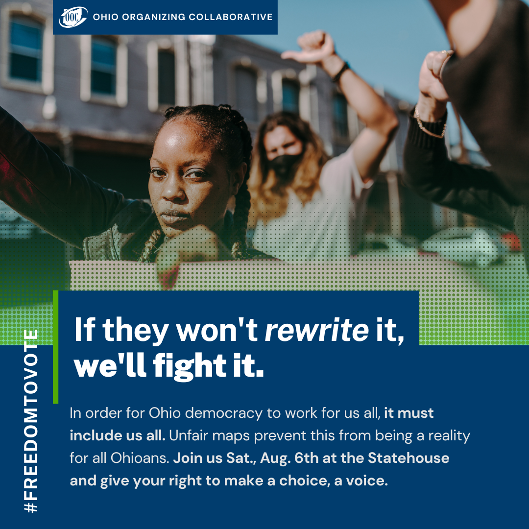 OOC Freedom To Vote Rally Aug. 6 | Digital Toolkit — Ohio Organizing ...