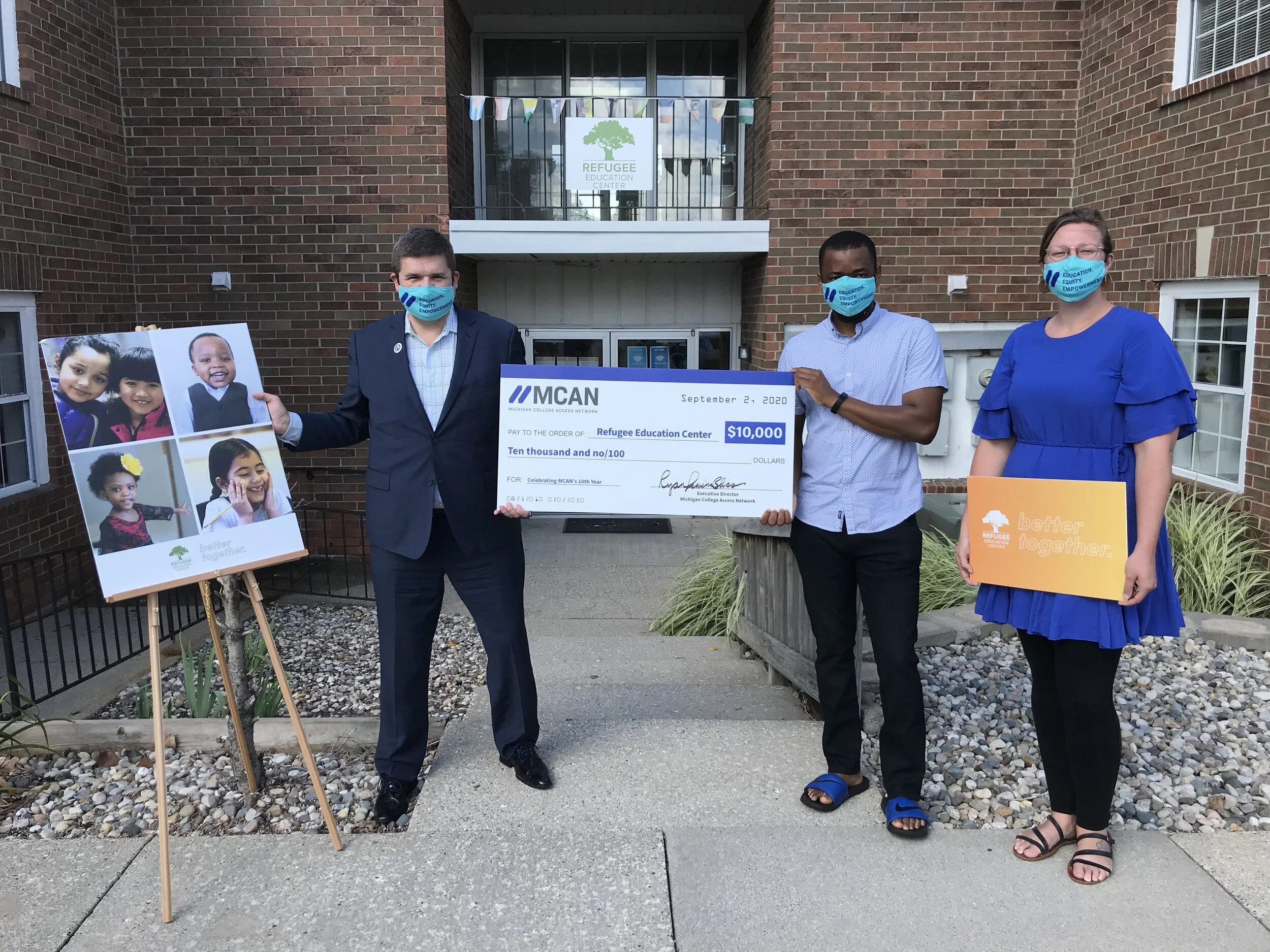Michigan College Access Network Awards Grant to the Refugee Education Center
