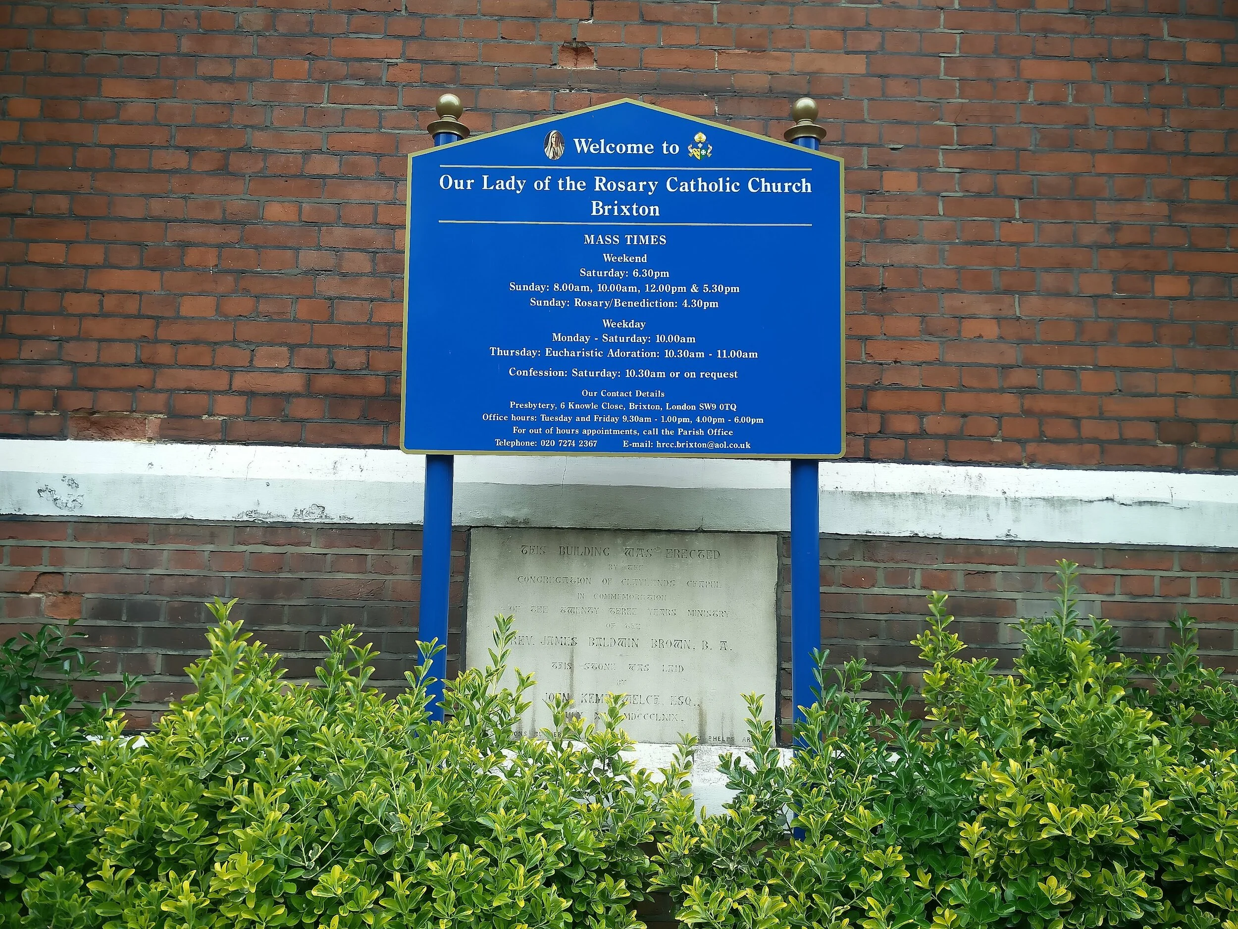 Our Lady of the Rosary today