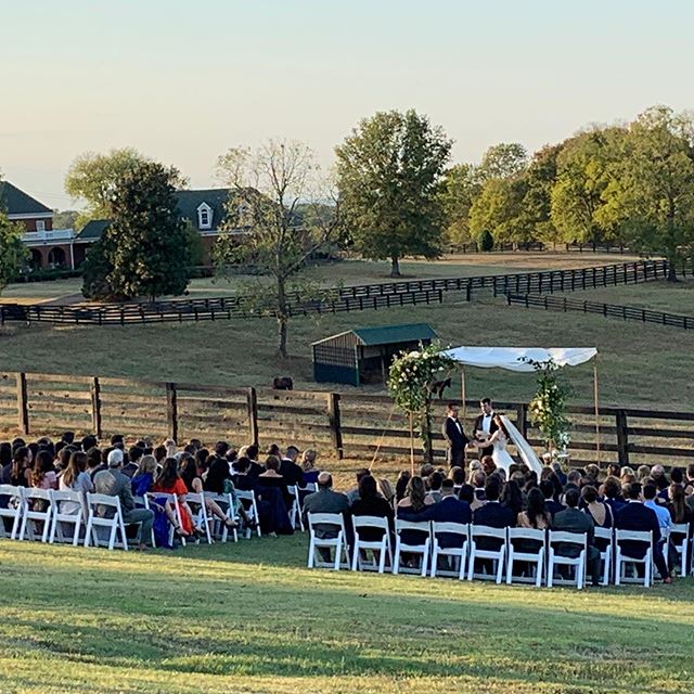 Lovely afternoon for a piano/guitar duo at Autumn Crest Farms! #nashvilleweddingmusic