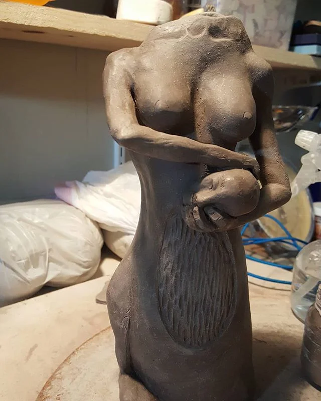 She's done! I hope she survives the firing....