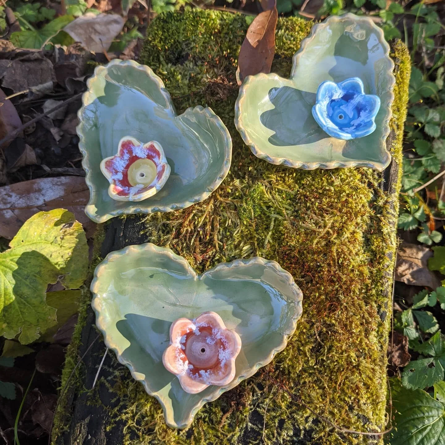 Lily Pad Incense Burner