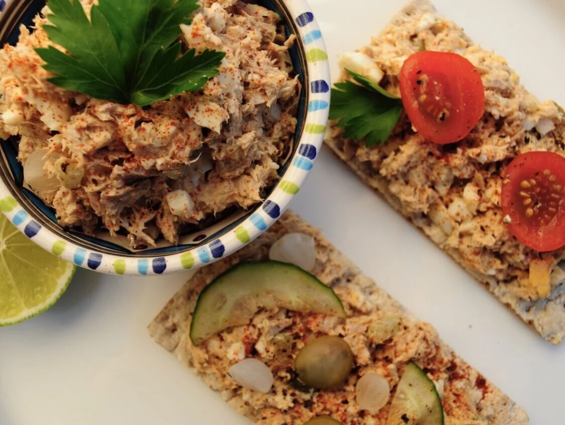 Tonijnsalade met minder vet