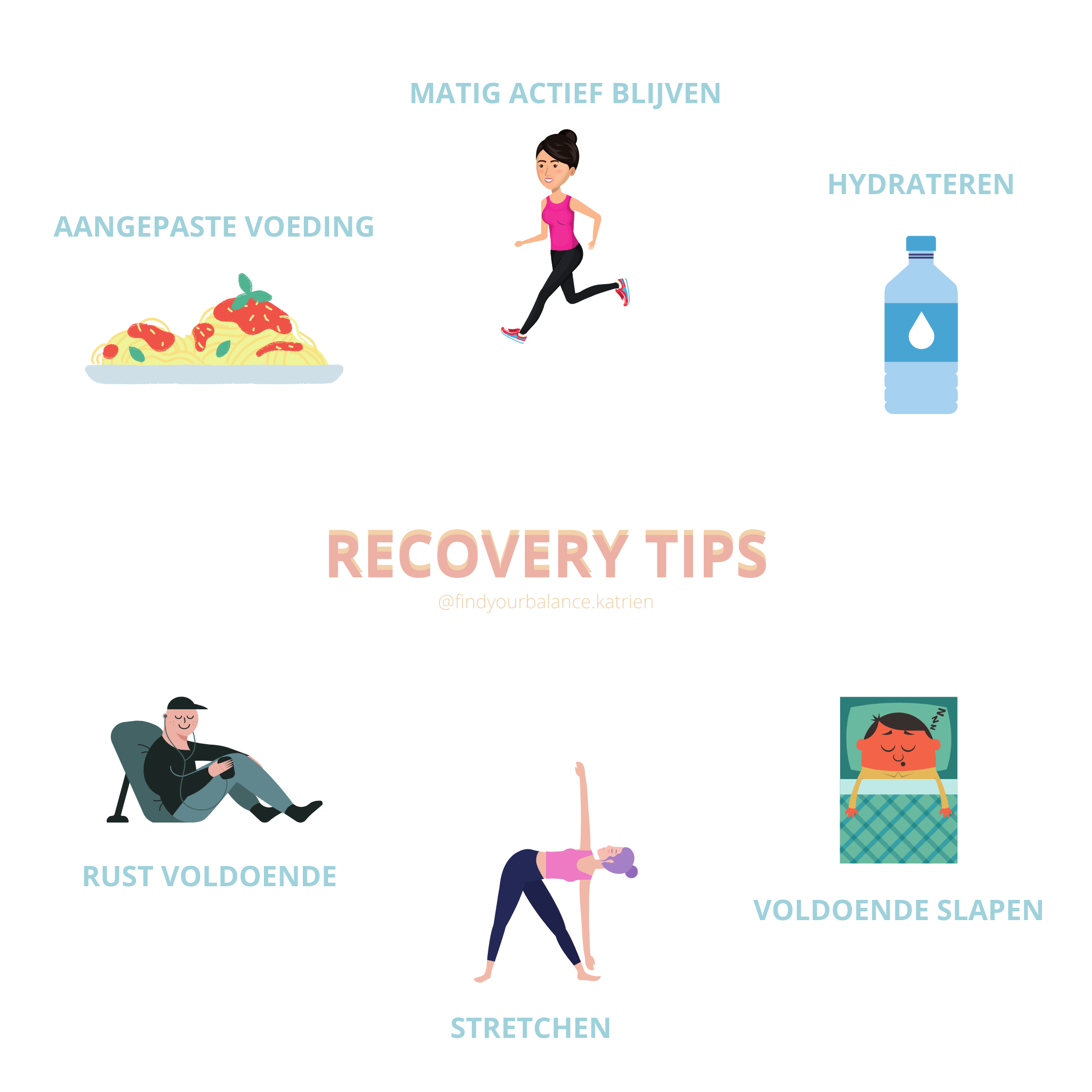 6 tips voor een optimaal herstel