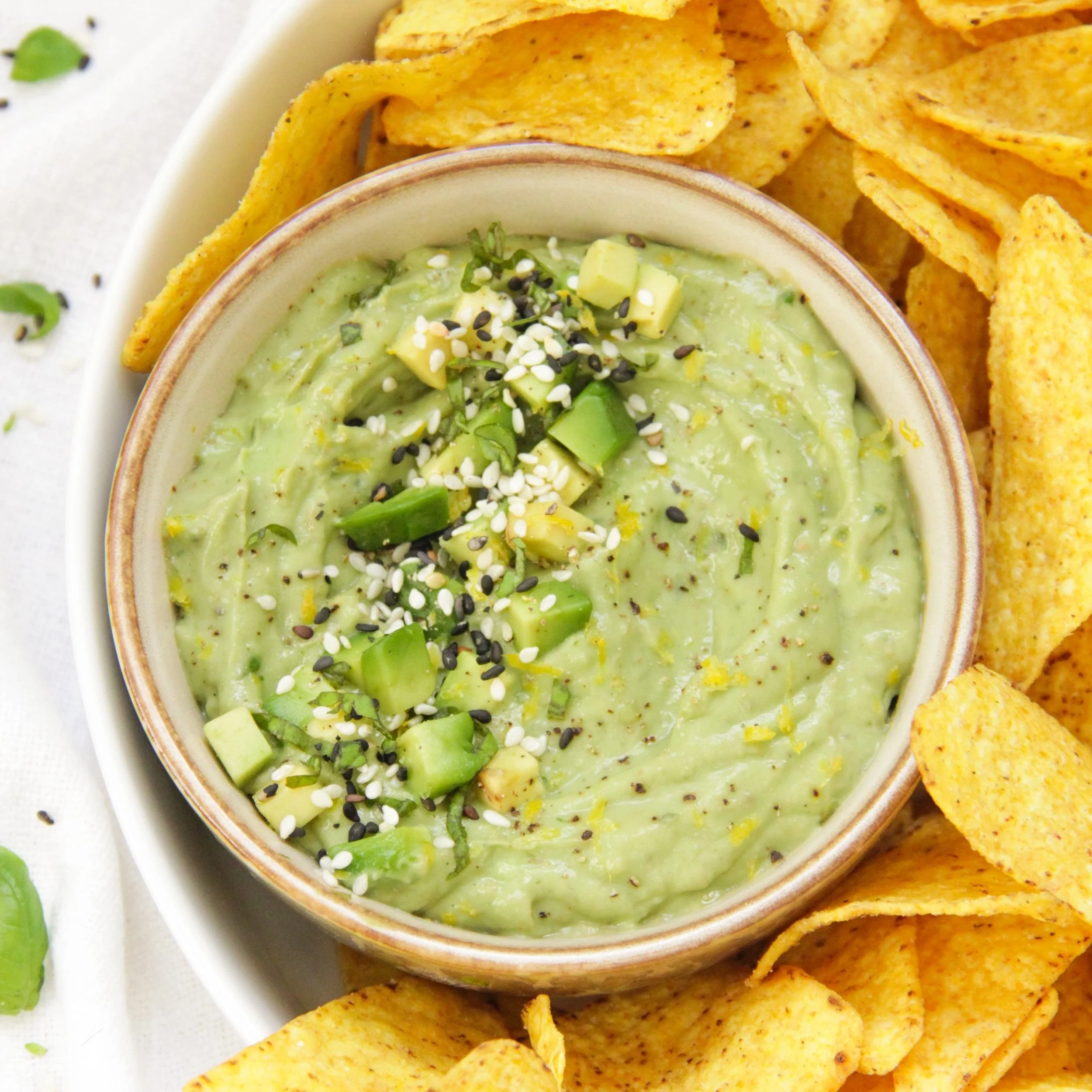 Creamy avocado dip