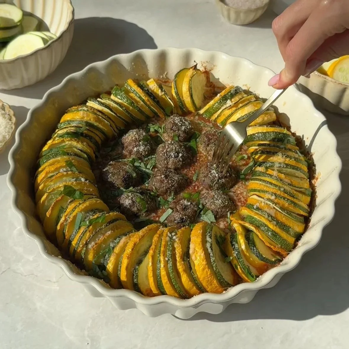 Italiaanse gehaktballetjes in tomatensaus