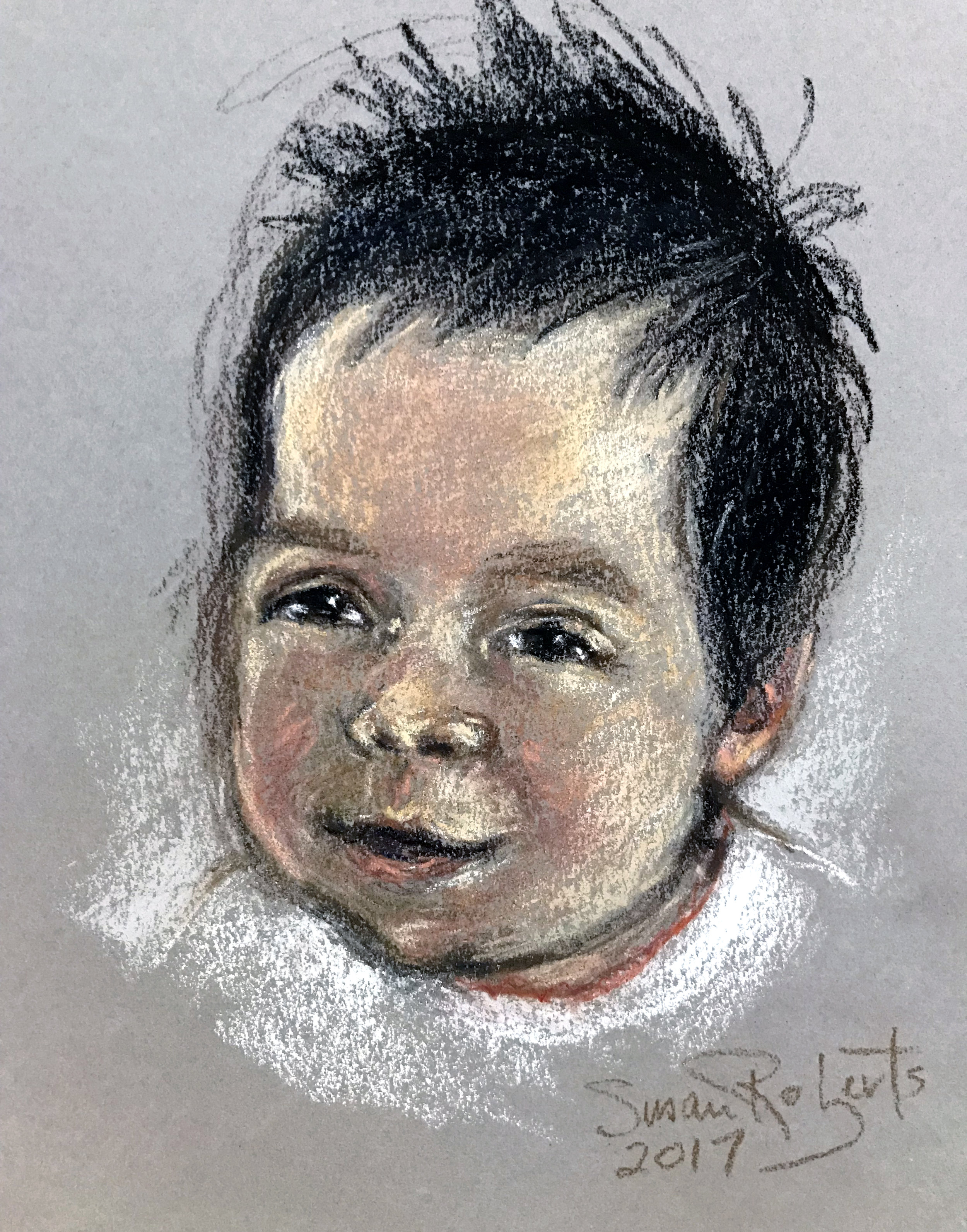 Pastel portrait