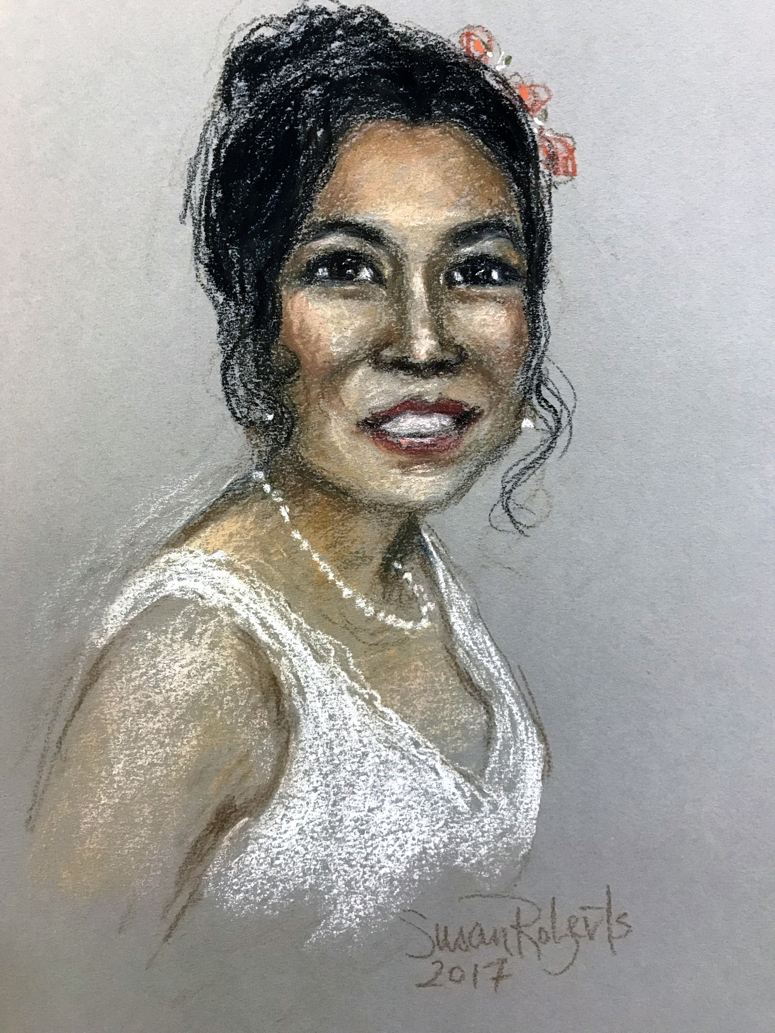 Pastel portrait