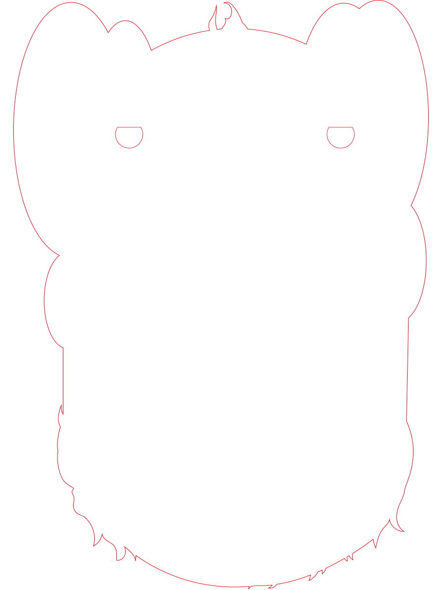 I traced a sketch and spent hours in Illustrator pathfinding and layering to create printable assets for the laser cutter.