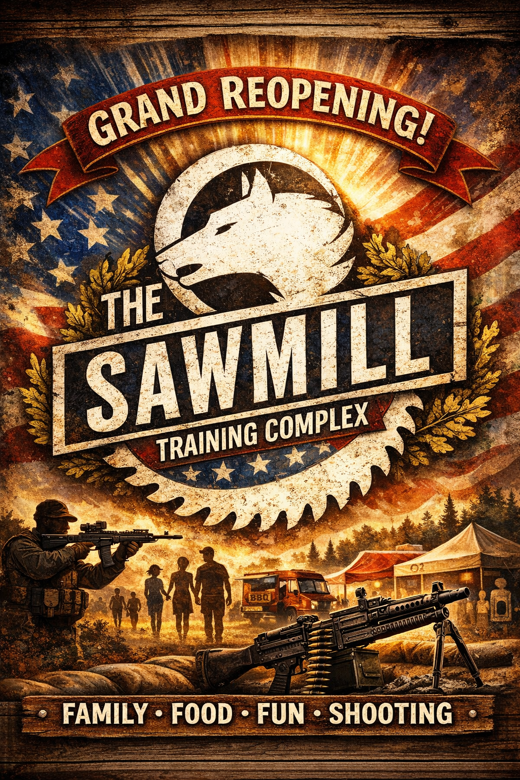 Apr 11 The Sawmill's Grand Re-Opening