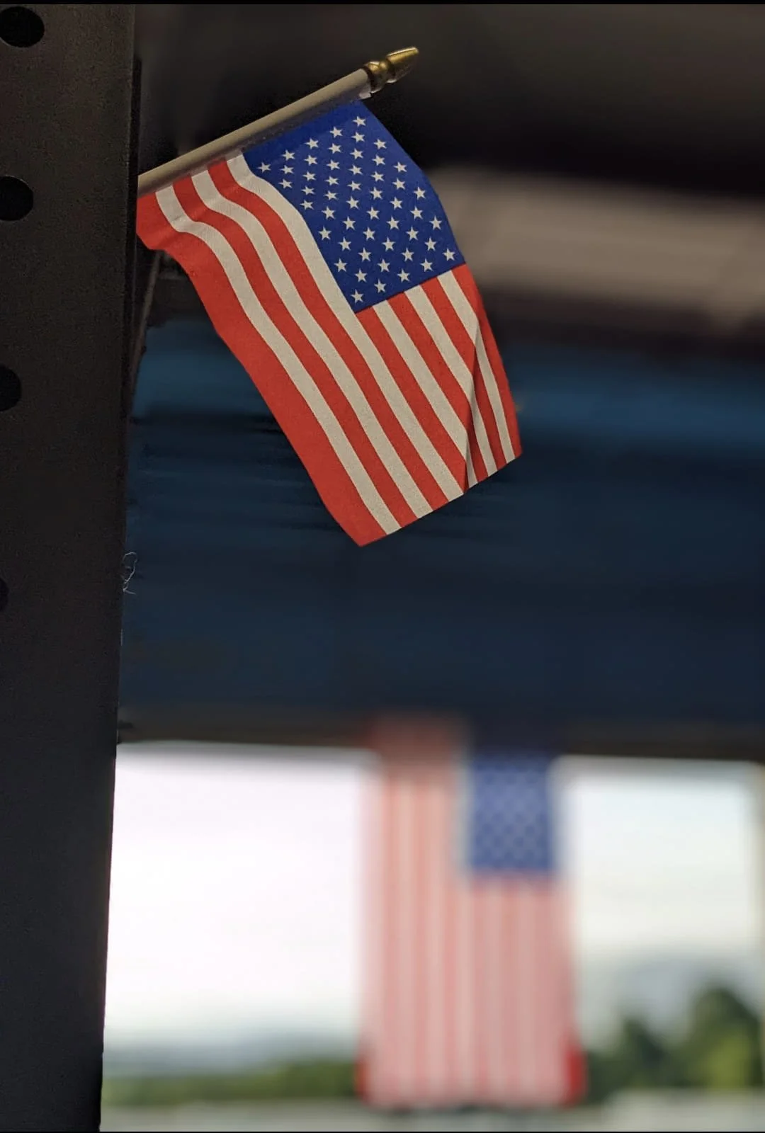Flags during Murph at Full Auto Fitness.jpg