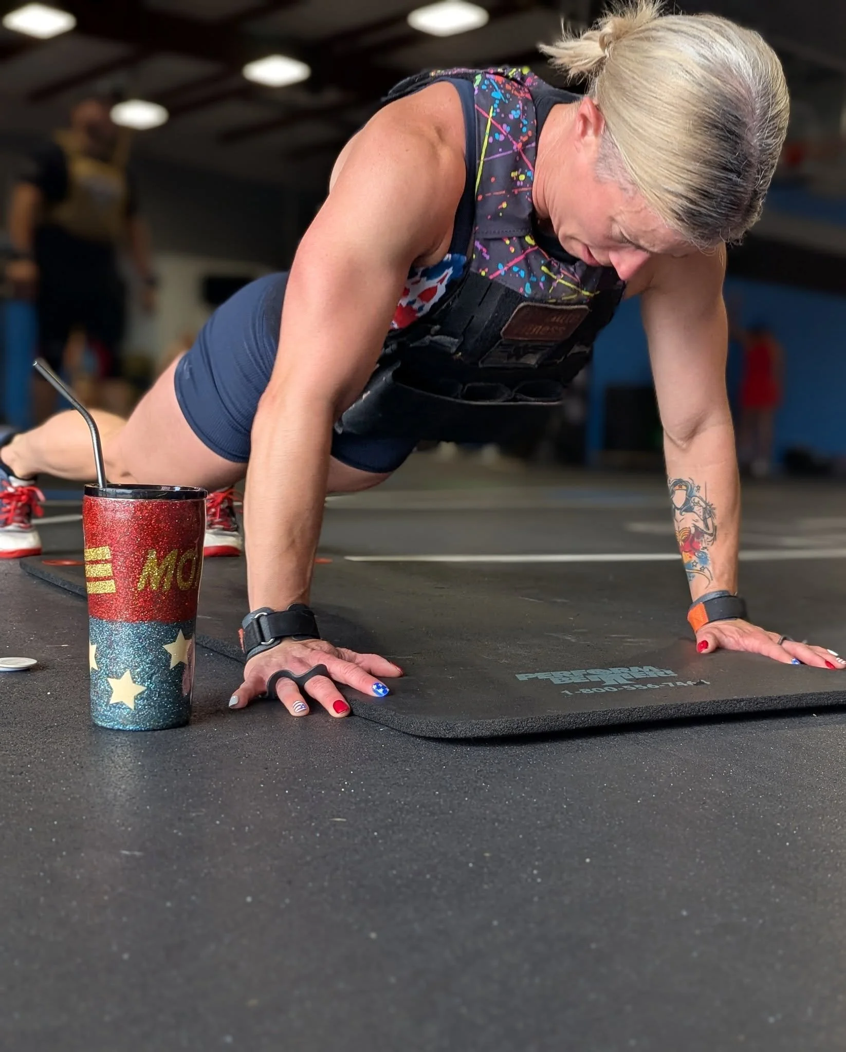 Jackie doing Murph at Full Auto Fitness.jpg