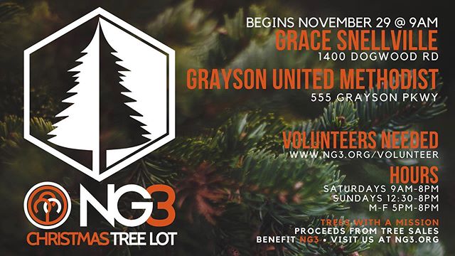 NG3&rsquo;s Annual Christmas 🎄 Lot is only a few weeks away!! Lots of great opportunities for everyone to get involved!!! Check out below ⬇️⬇️⬇️
.
Purchasing a 🌲 .
Volunteering .
Caroling 🎶 . 
Free Business Advertising &amp; Small Business Opportu