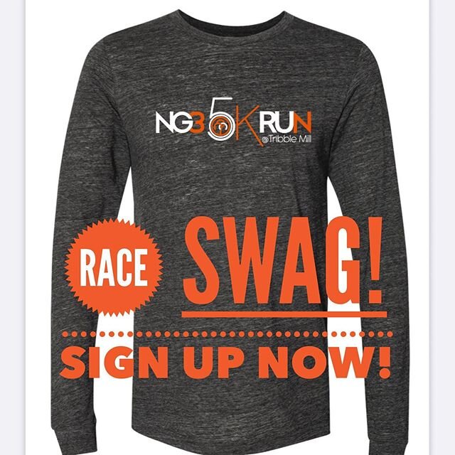 Want this awesome shirt? Come run the NG3 5k! SIGN UP LINK IN BIO!!