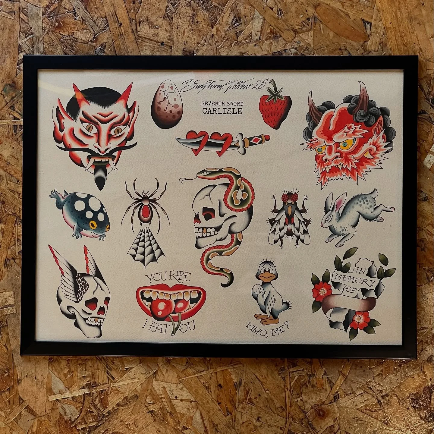 Sheet of little bangers ready for the @seventhswordtattoo 2nd Birthday Flash Day 🙌🏽
@_wormtattoo_ 
@wetyourjaws 
@micky2fisttattooist 
Will all be working it too, so get in touch with them to book a slot or chance a walk up 😁
I hope to see you all