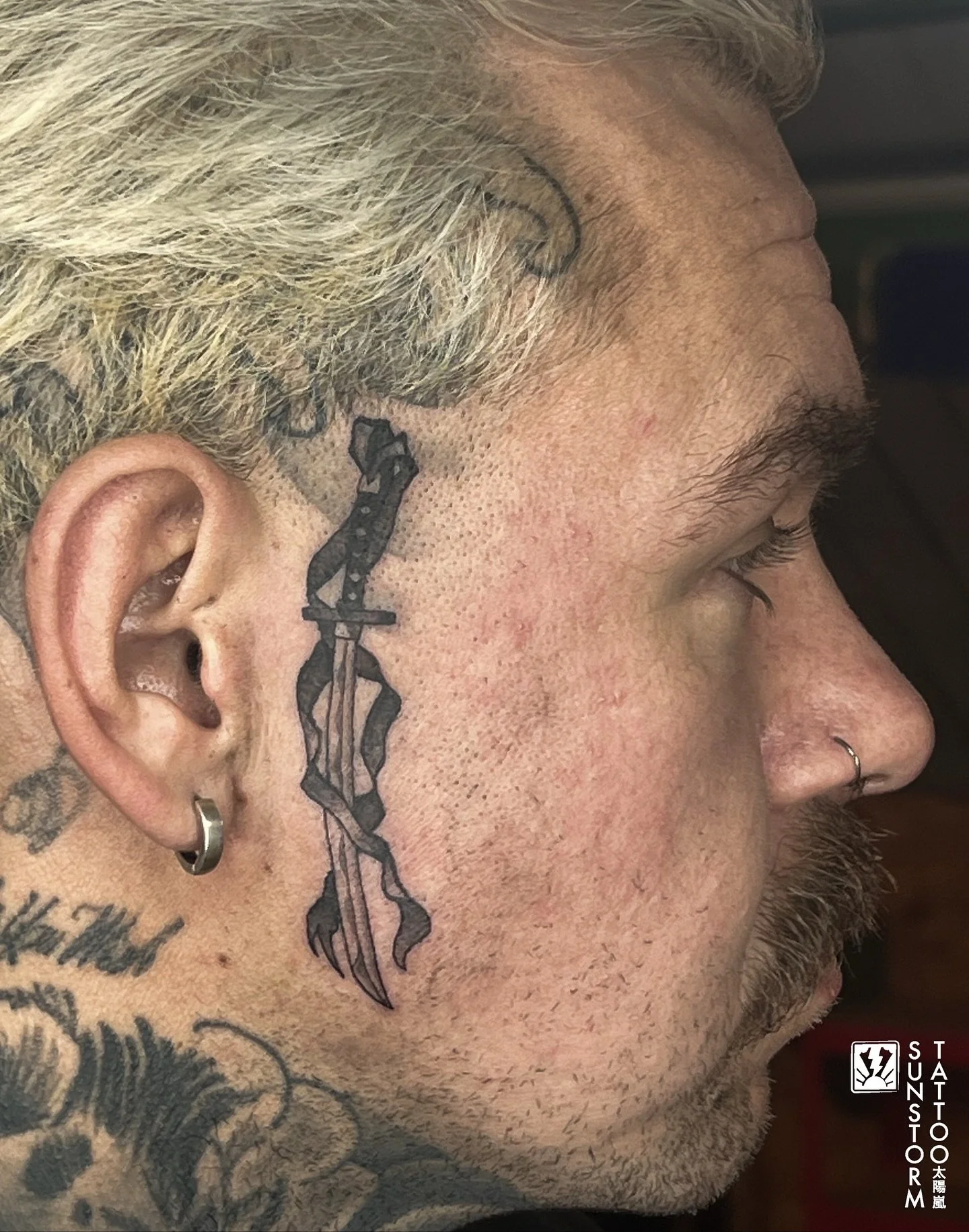 Face jammers and a Bakeneko for big dawg @johntimps @hound_lifts 
Thanks man! And congrats on the show 🔥💪🏽
@seventhswordtattoo 
#tattoo #tattoos #facetats #katana #bakeneko #irezumi #japanesetattoo #irezumiuk #carlisletattoo #carlisle #cumbria #cu