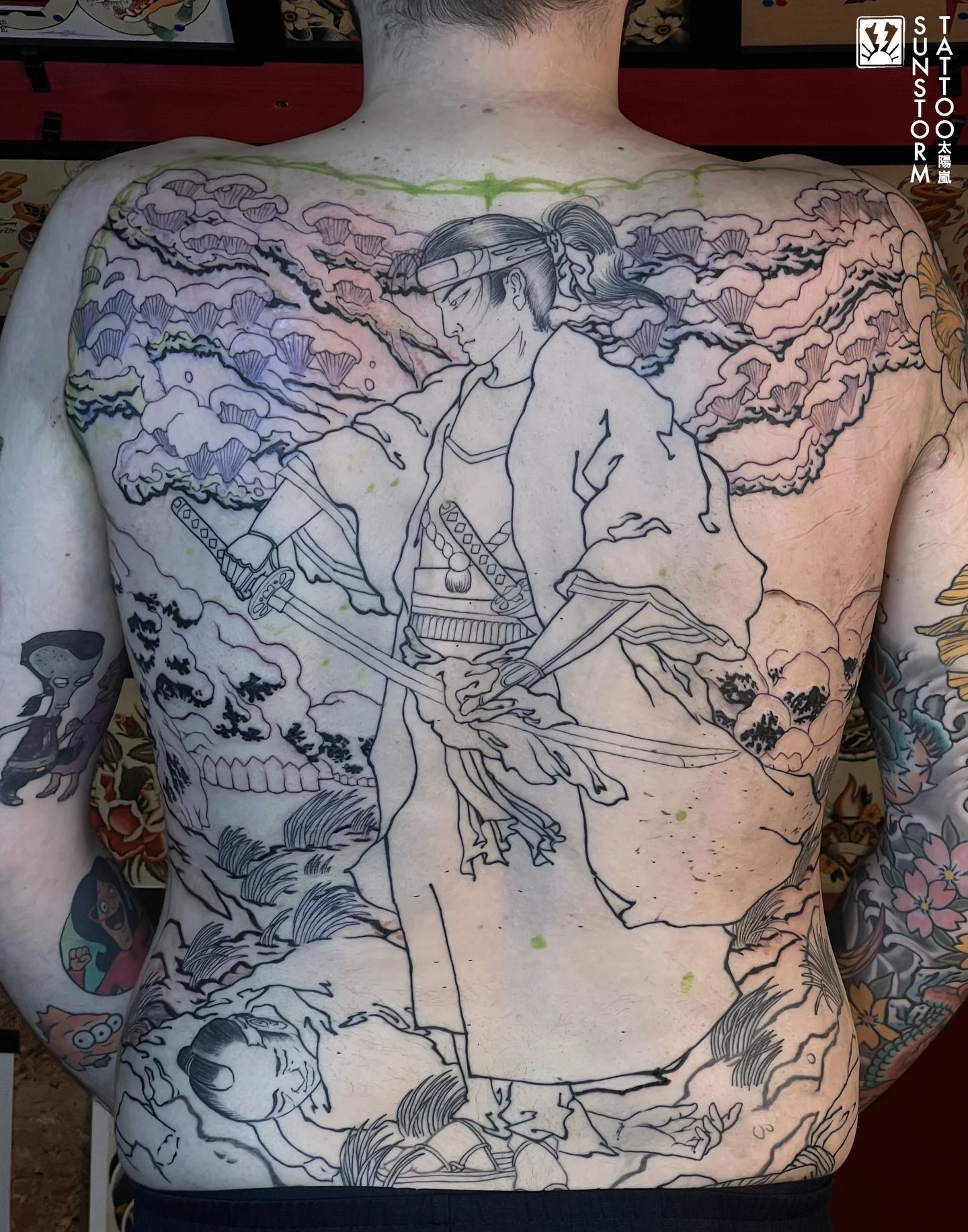 Some more work with @raffupnorth today. 
He got in the first &ldquo;See you next year&rdquo; of 2025 🎄