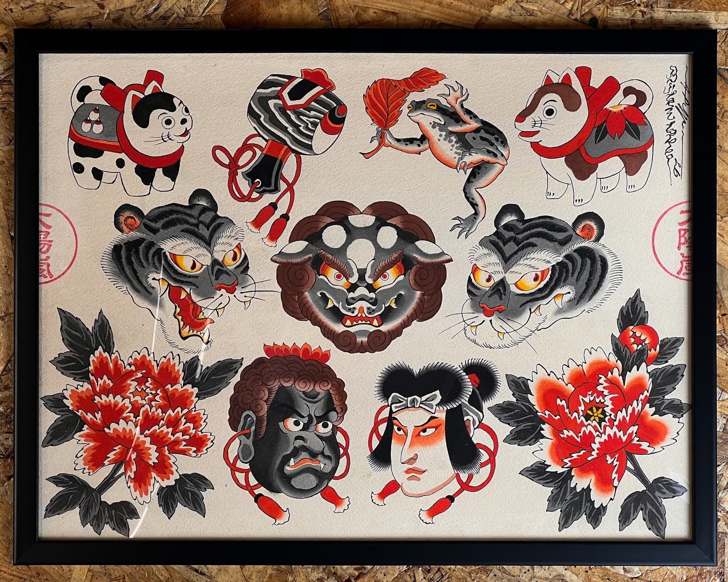 New flash ready for @tattooexpouk (May 2nd and 3rd) and @leedstattooexpo (June 6th and 7th)

@seventhswordtattoo 
#tattoos #tattooflash #irezumi #surrey #leeds