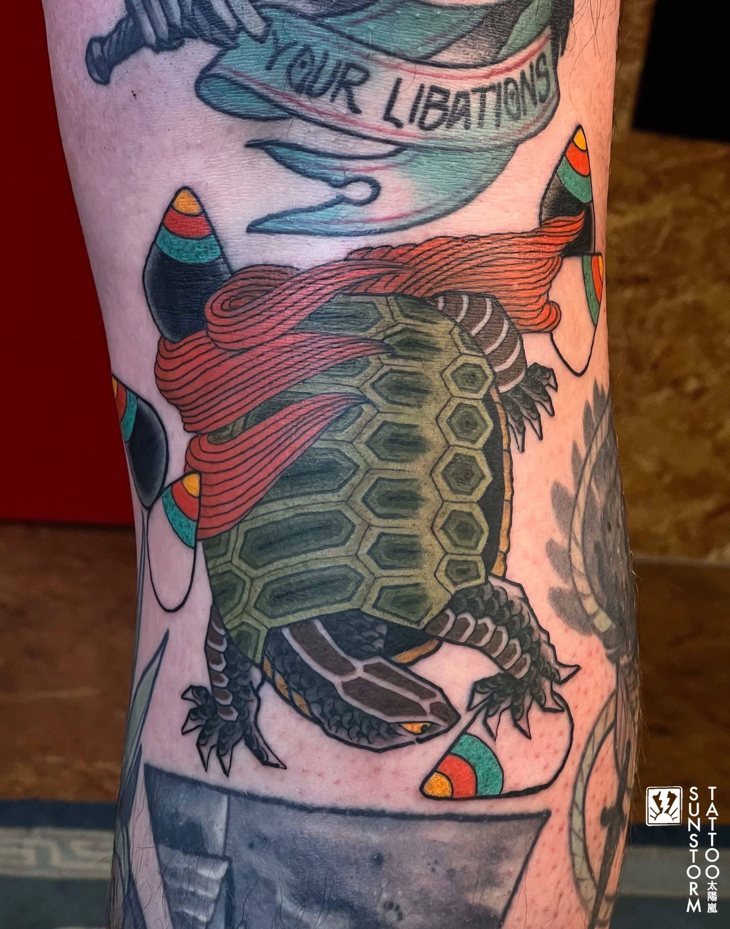 Fresh Minogame and Hoju in the knee ditch for Rogan and a collection of healed work I&rsquo;ve made for him 😁 Thanks man! 
************************************************************* 
Like most, I&rsquo;ve not got a super busy diary atm, so if you
