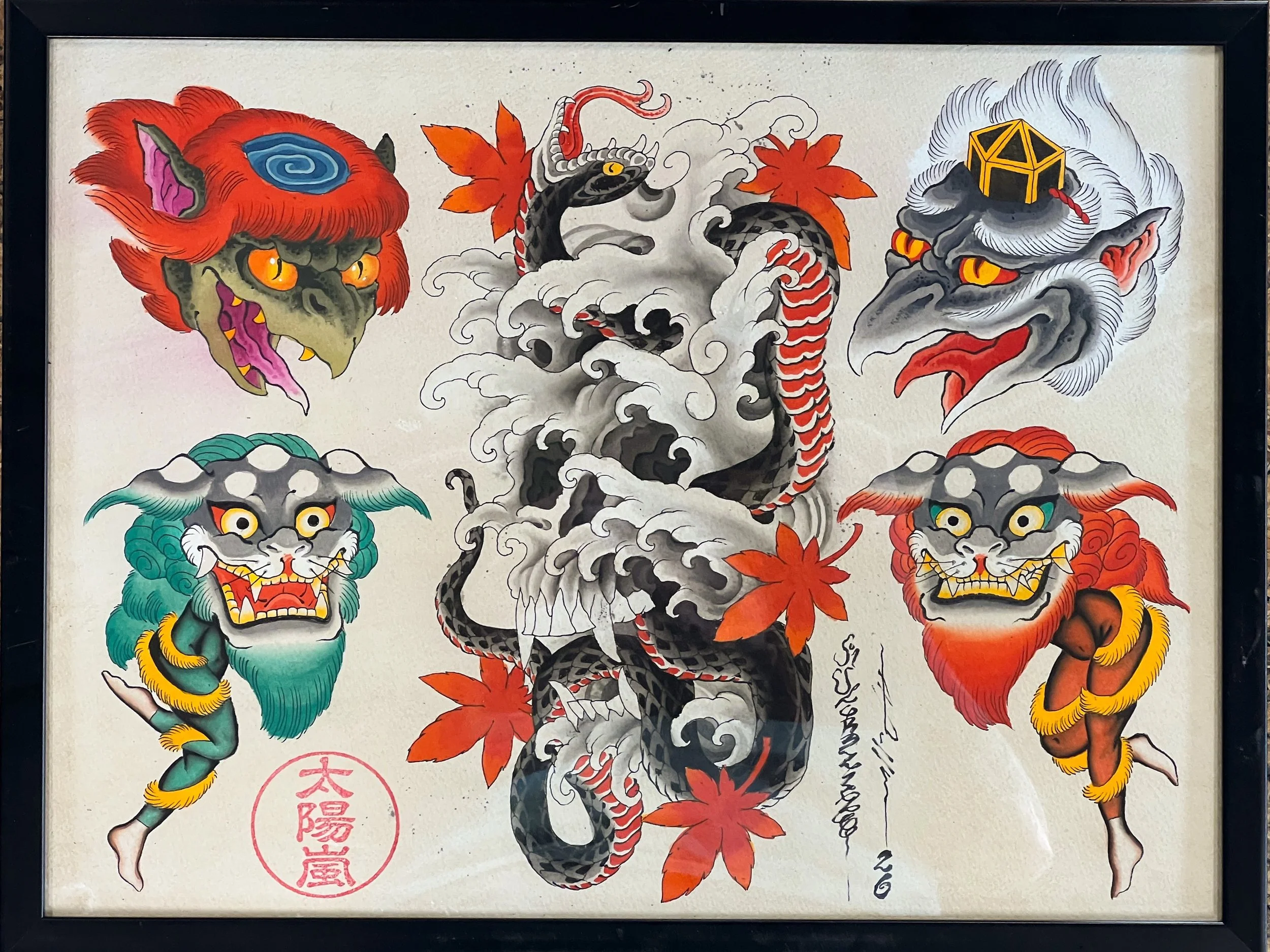 Some new flash fresh for @leedstattooexpo June 6th &amp; 7th 🔥🫱🏽&zwj;🫲🏼
@seventhswordtattoo
#tattooflash #tattoos #japanesetattoo #irezumi #carlisletattoo