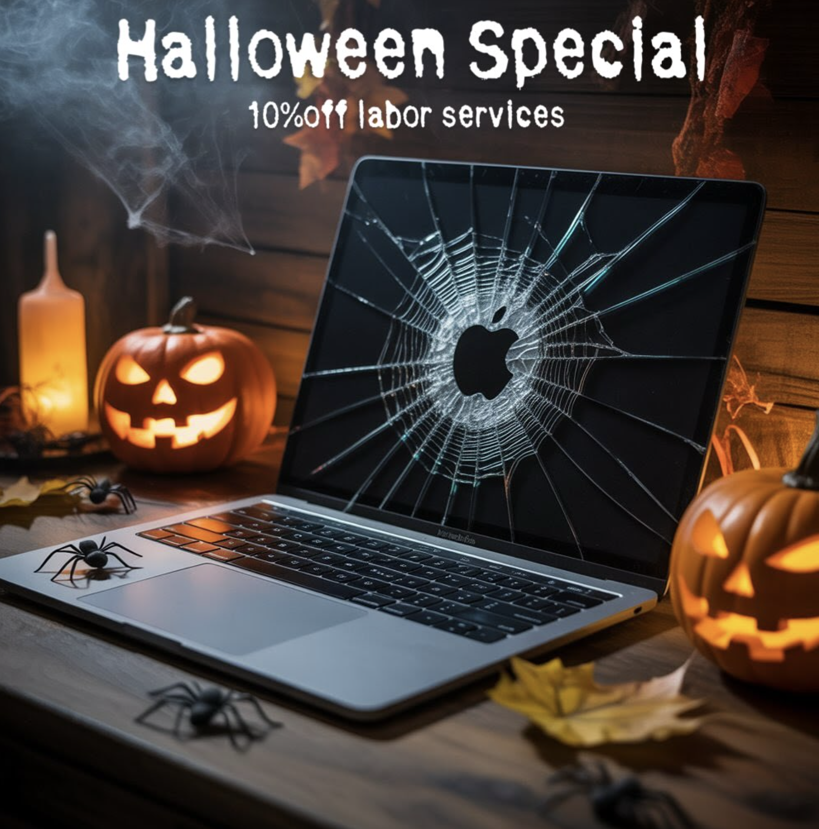 Halloween Special! 10% OFF All Labor Services