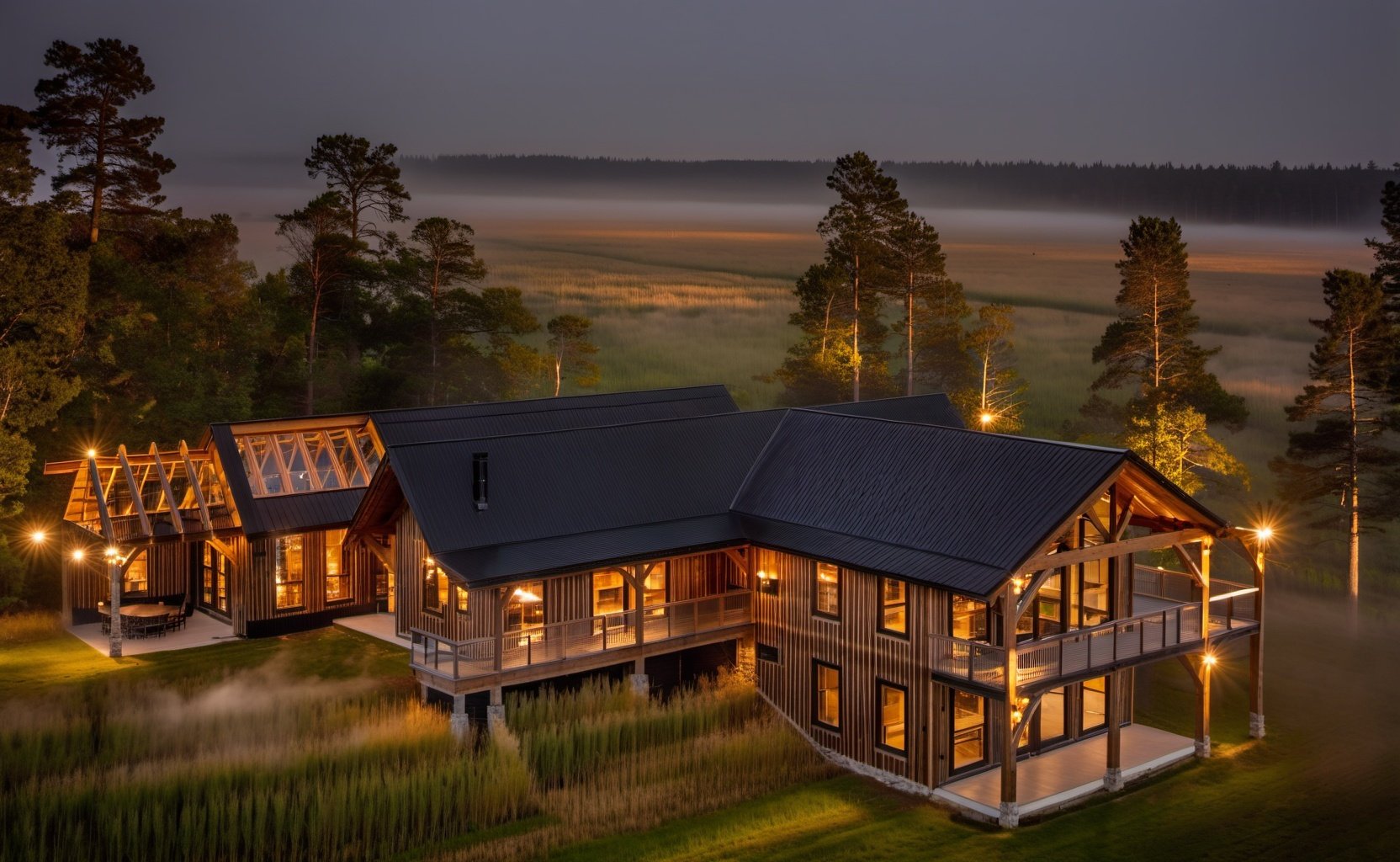 2024-03-08 19-42-41 - Timber design with large windows, timber building, during summer, tall yellow prairie grass, tall pi.jpg