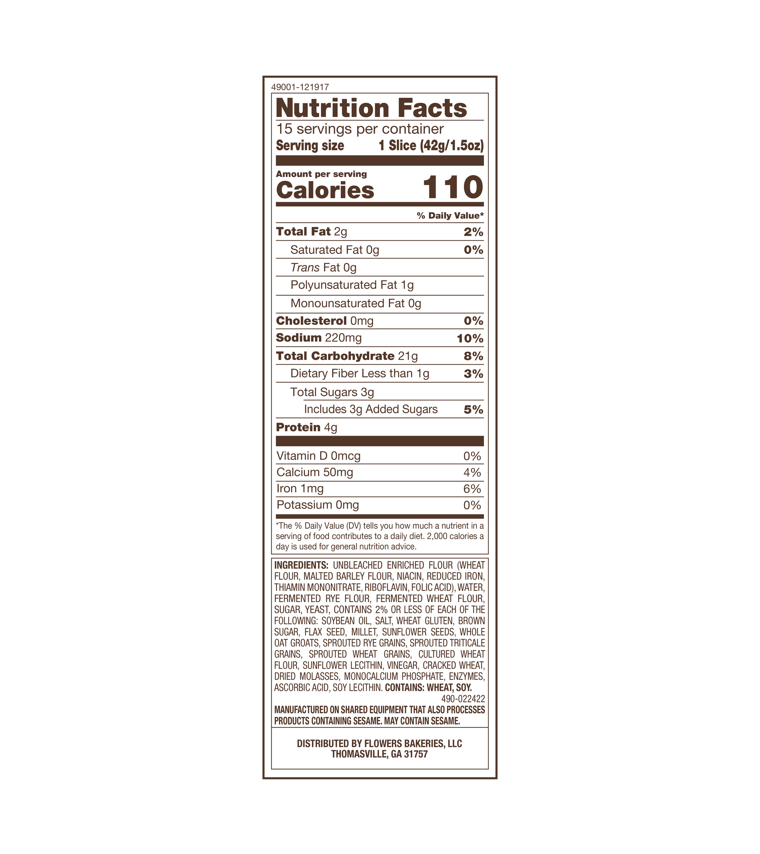 Nature's Own - Perfectly Crafted - Multigrain NFP.png