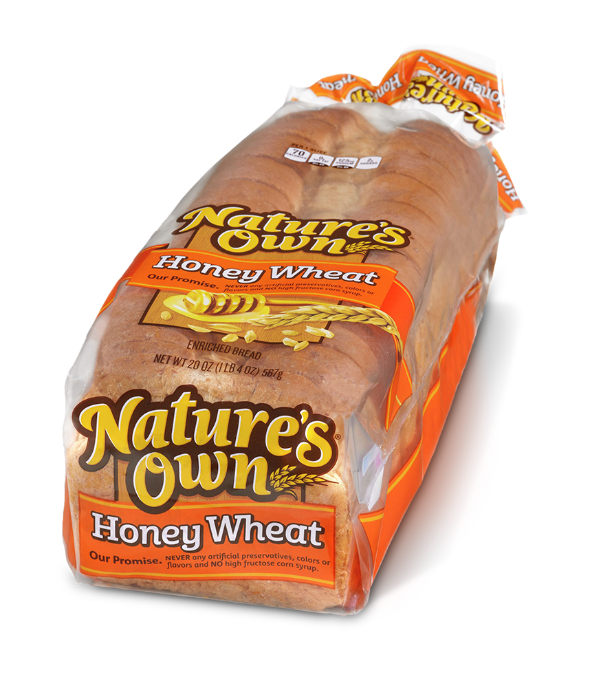 NATURE'S OWN Honey Wheat Bread, 20 oz