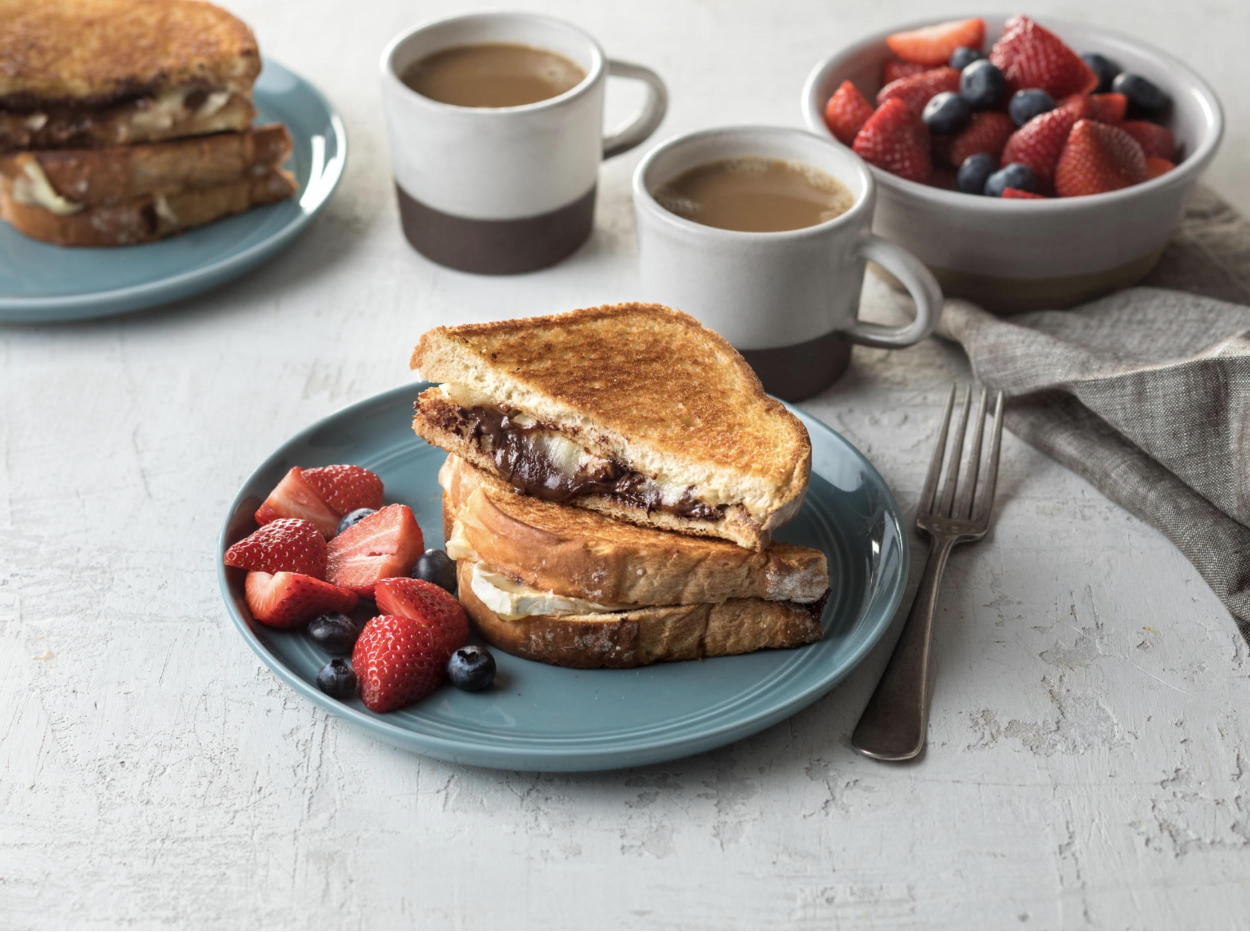Chocolate and Brie Grilled Cheese