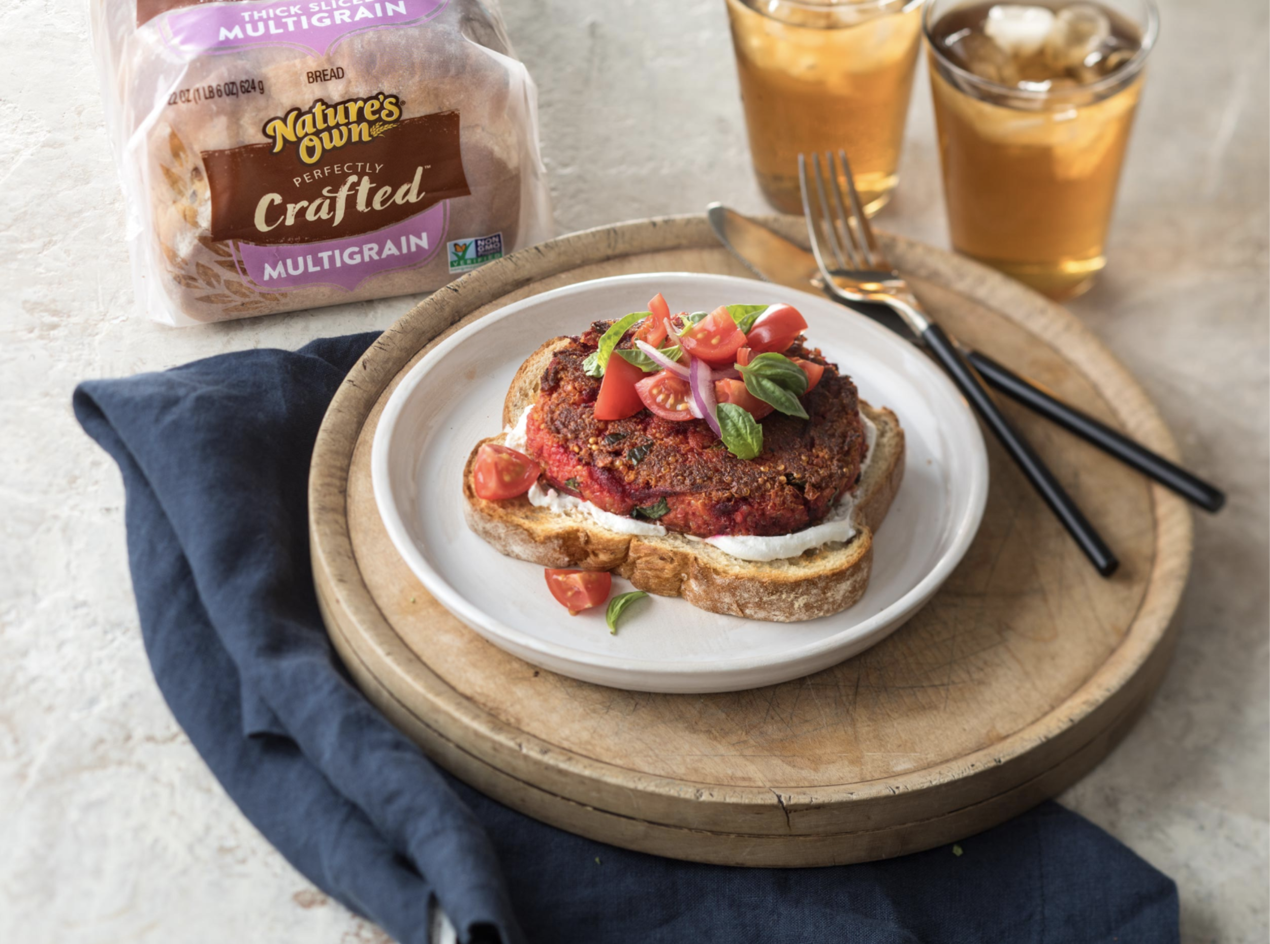 Veggie and Goat Cheese Quinoa Burgers