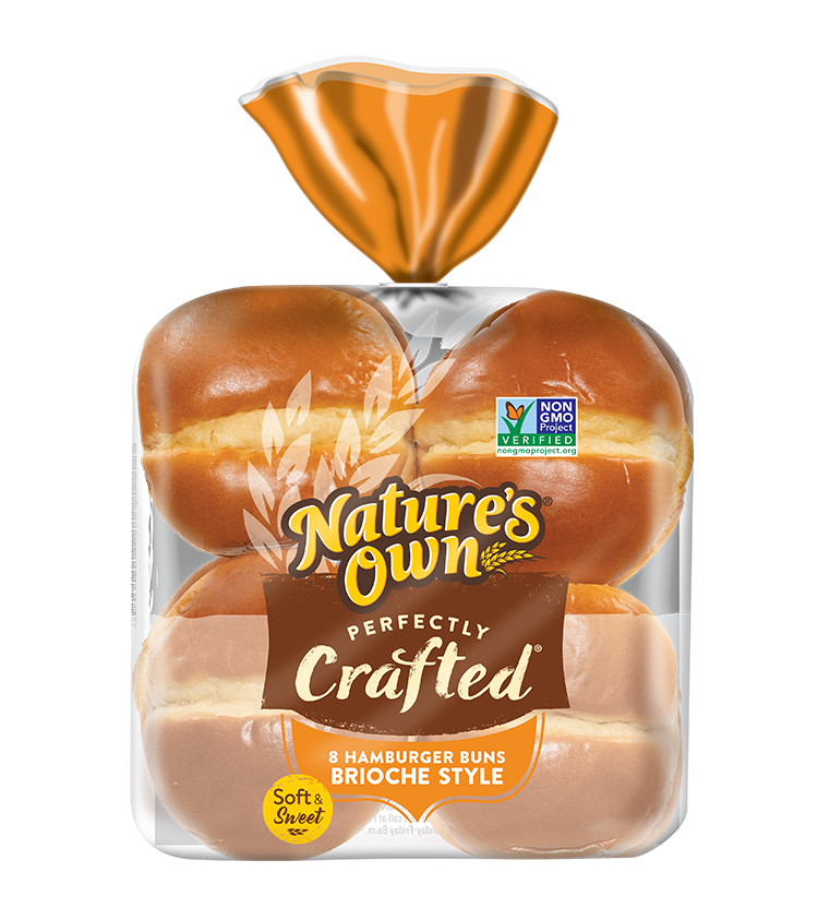 Brioche Style Hamburger Buns