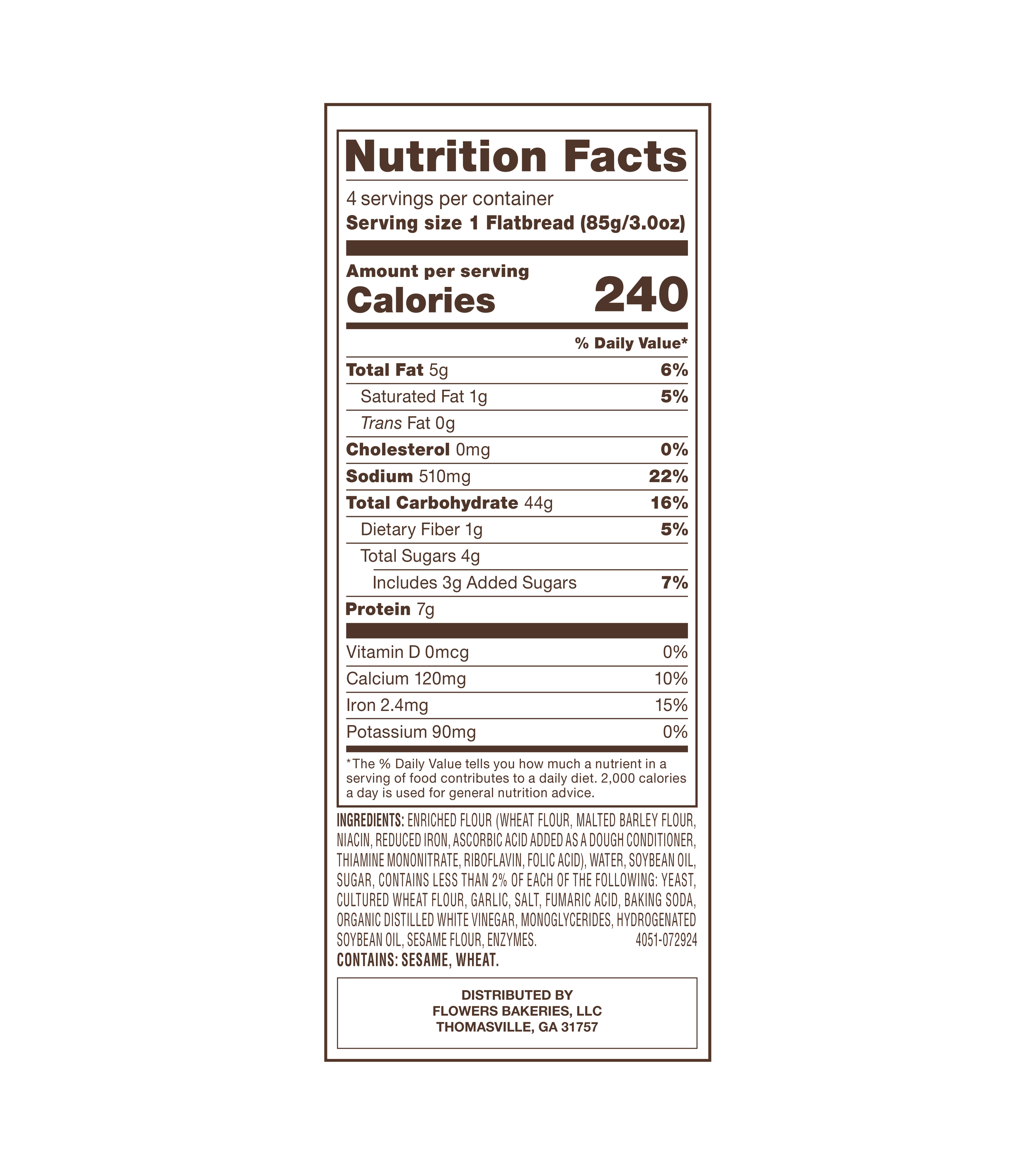 Nature's Own - Perfectly Crafted - Artisan Flats - Garlic NFP 6.19.25.png