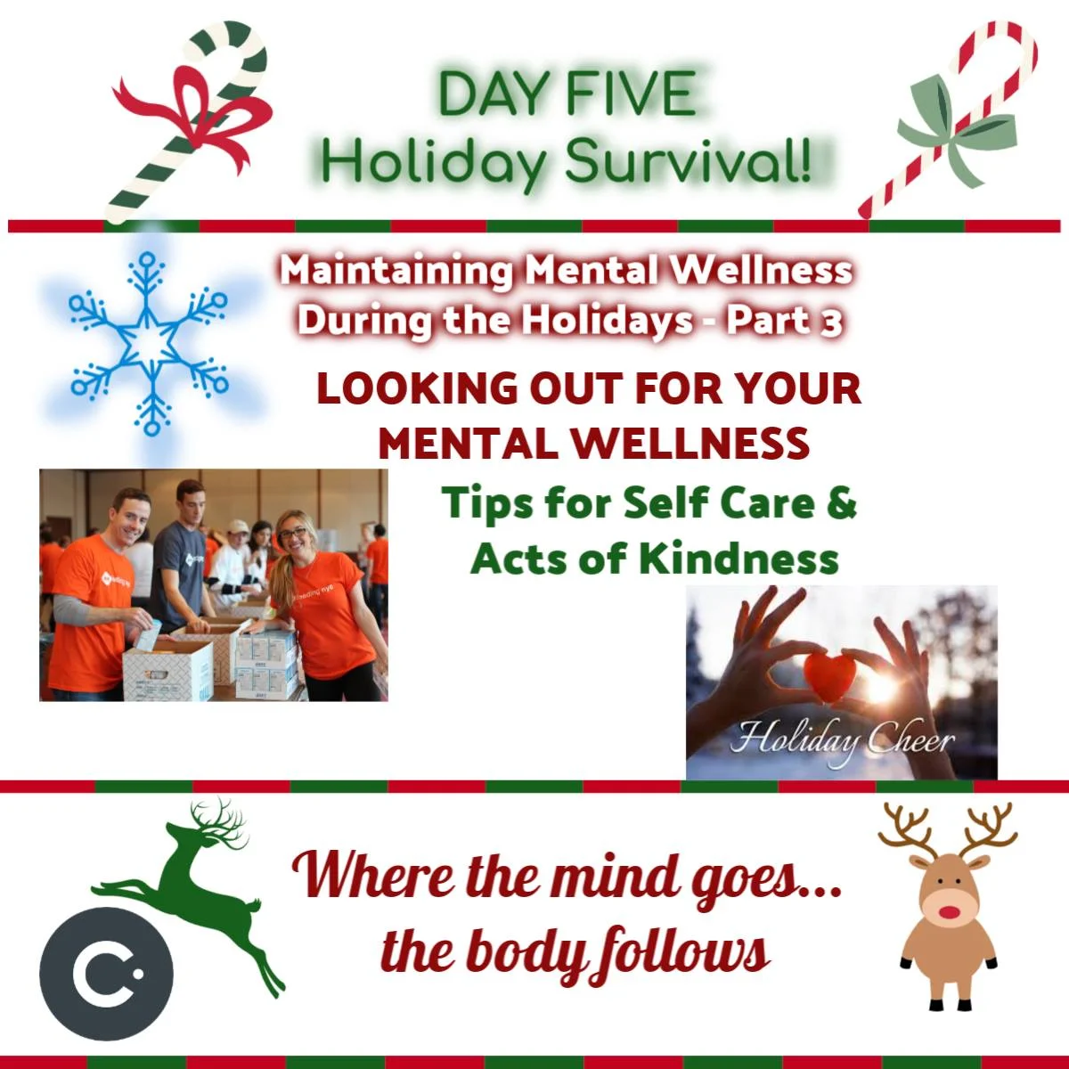 LOOKING OUT FOR YOUR MENTAL WELLNESS AT THE HOLIDAY SEASON