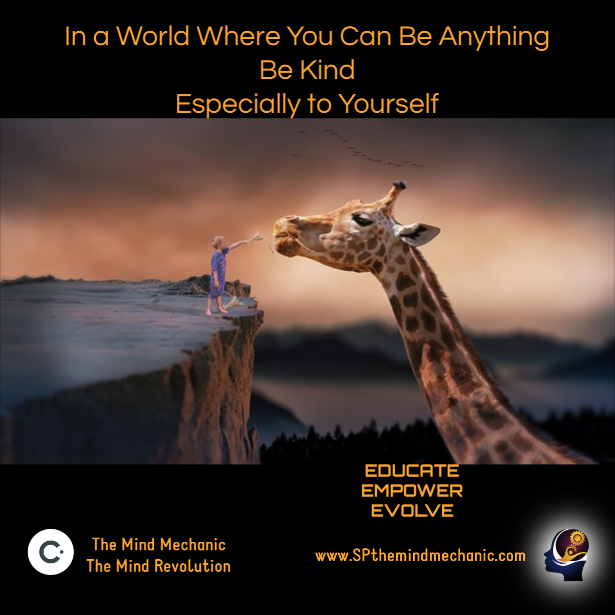 IN A WORLD WHERE YOU CAN BE ANYTHING...