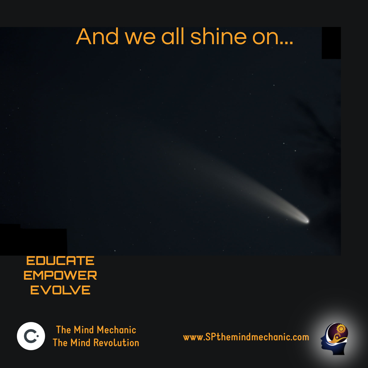 AND WE ALL SHINE ON...