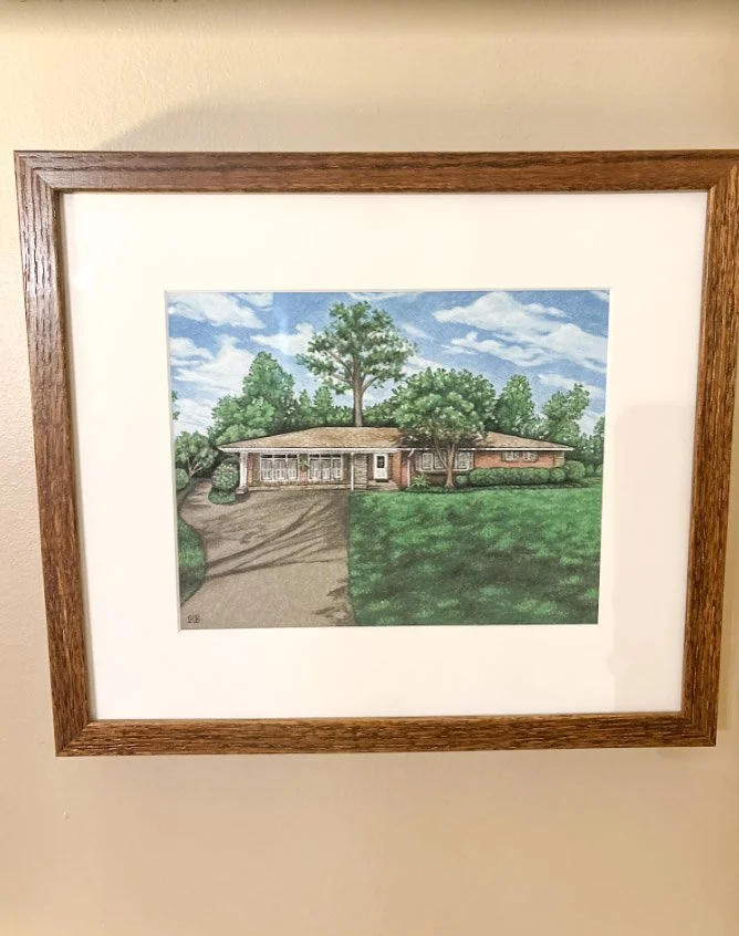 Custom Home Portrait