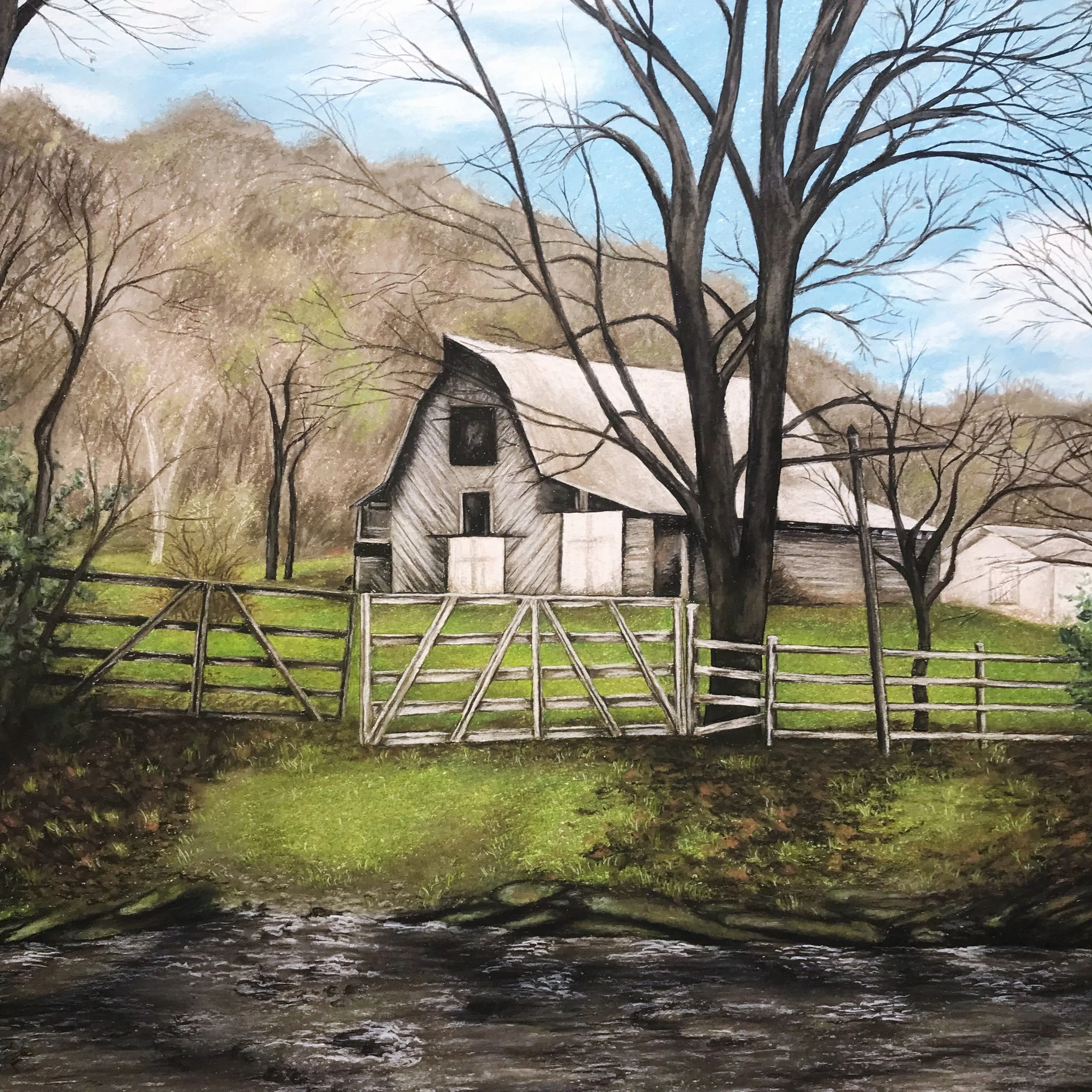 Custom Barn Portrait