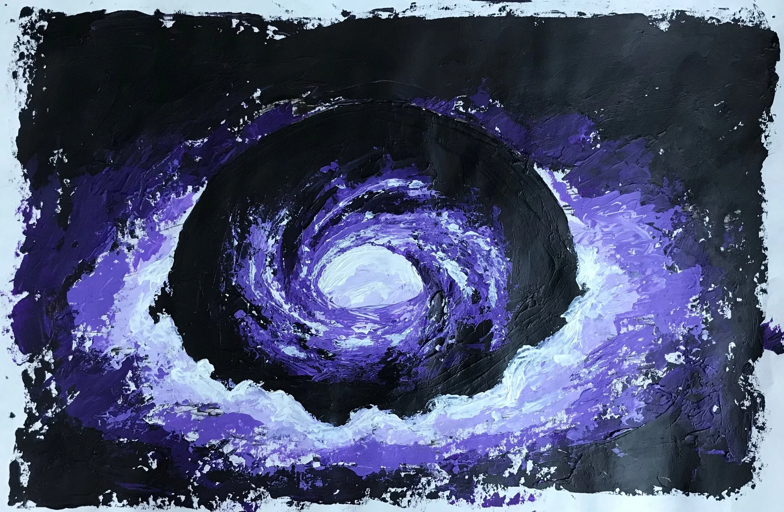  Birth in the Void 11” x 15” Acrylic Available 