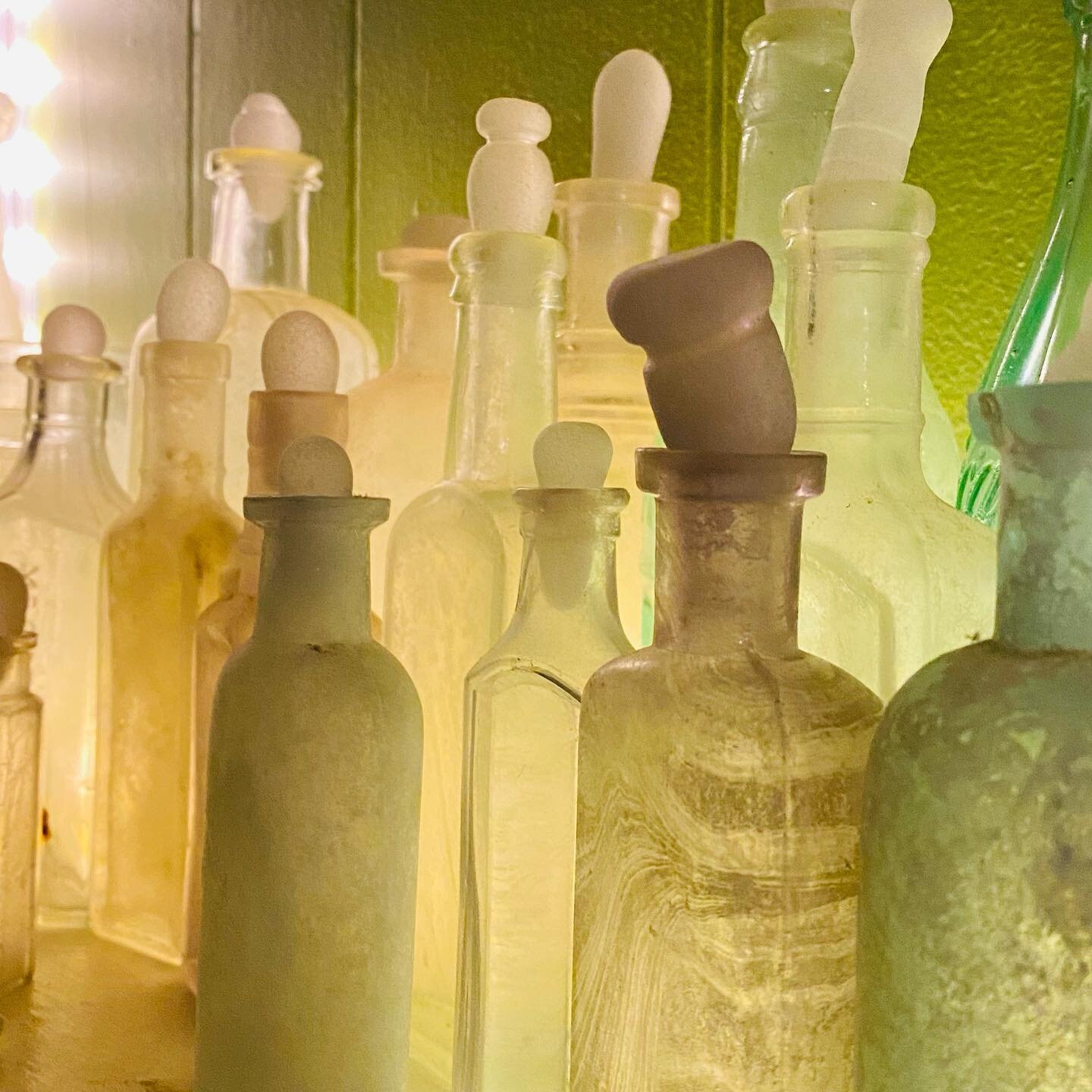 While glass bottle stoppers have been around since 1,500 B.C.E., they didn&rsquo;t become heavily used until the mid 1800s. We find lots of them while diving up sea glass in the Antilles. They are heavy frosted by many decades tumbling in the sea.