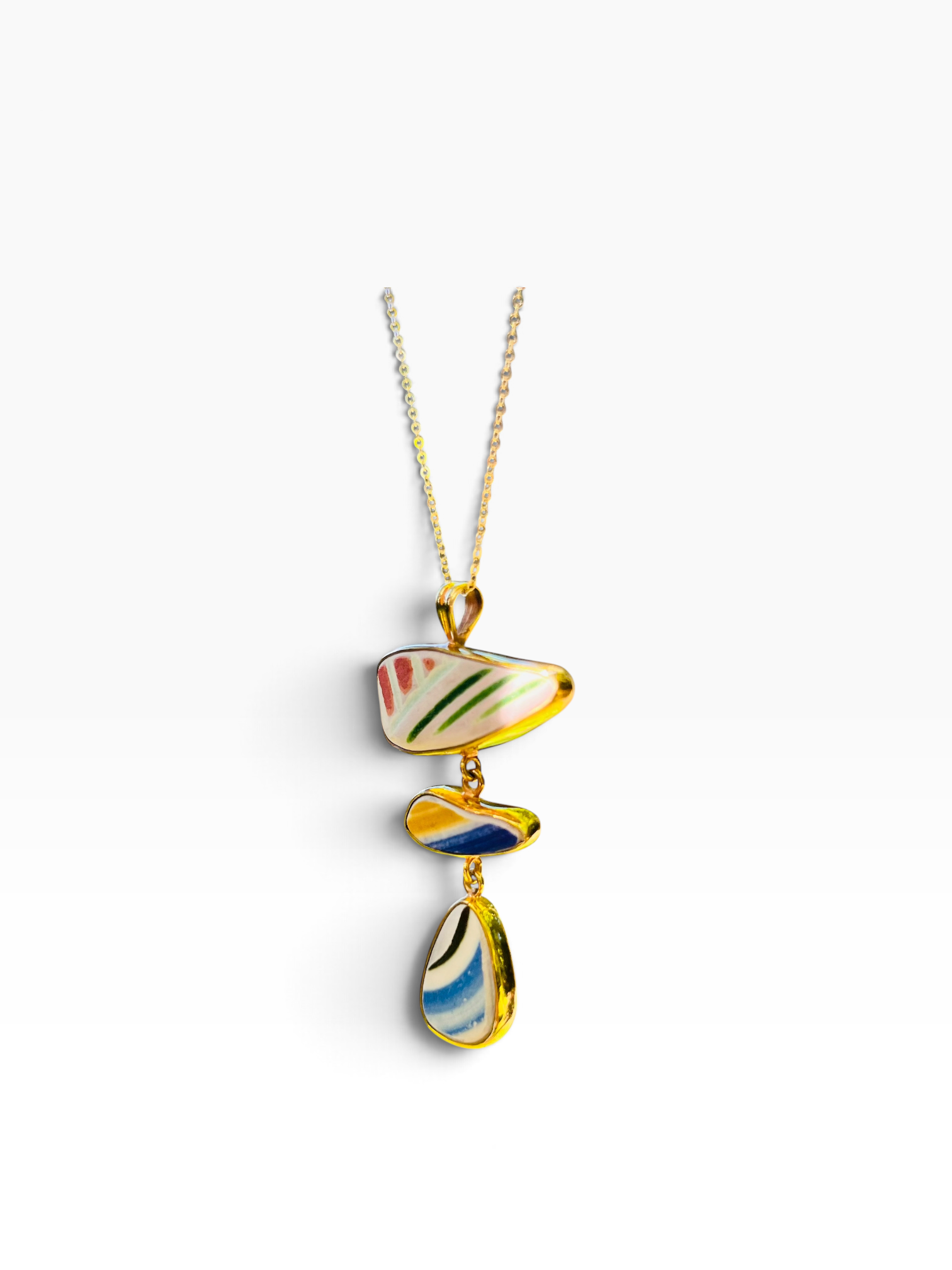 Ultra Rare Multicolor Drop Pendant