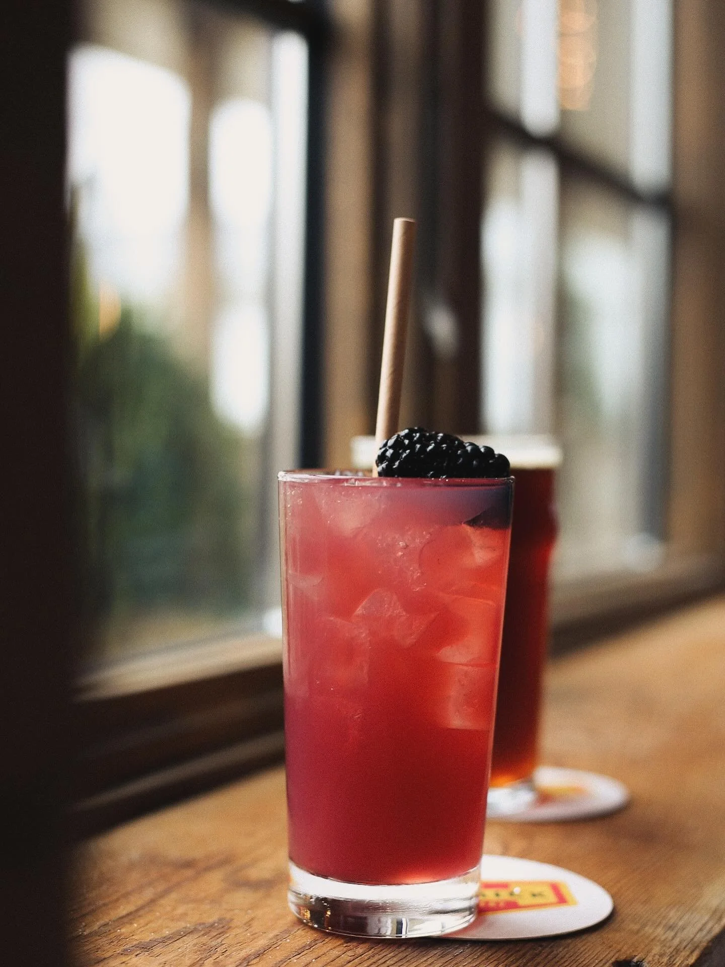 We’re rolling out some fresh additions to the cocktail menu! First up: 𝐁𝐋𝐀𝐂𝐊𝐁𝐄𝐑𝐑𝐘 𝐒𝐌𝐀𝐒𝐇
Middle West Spirits OYO Vodka, Blackberry Liqueur, Lemon Juice, Simple Syrup