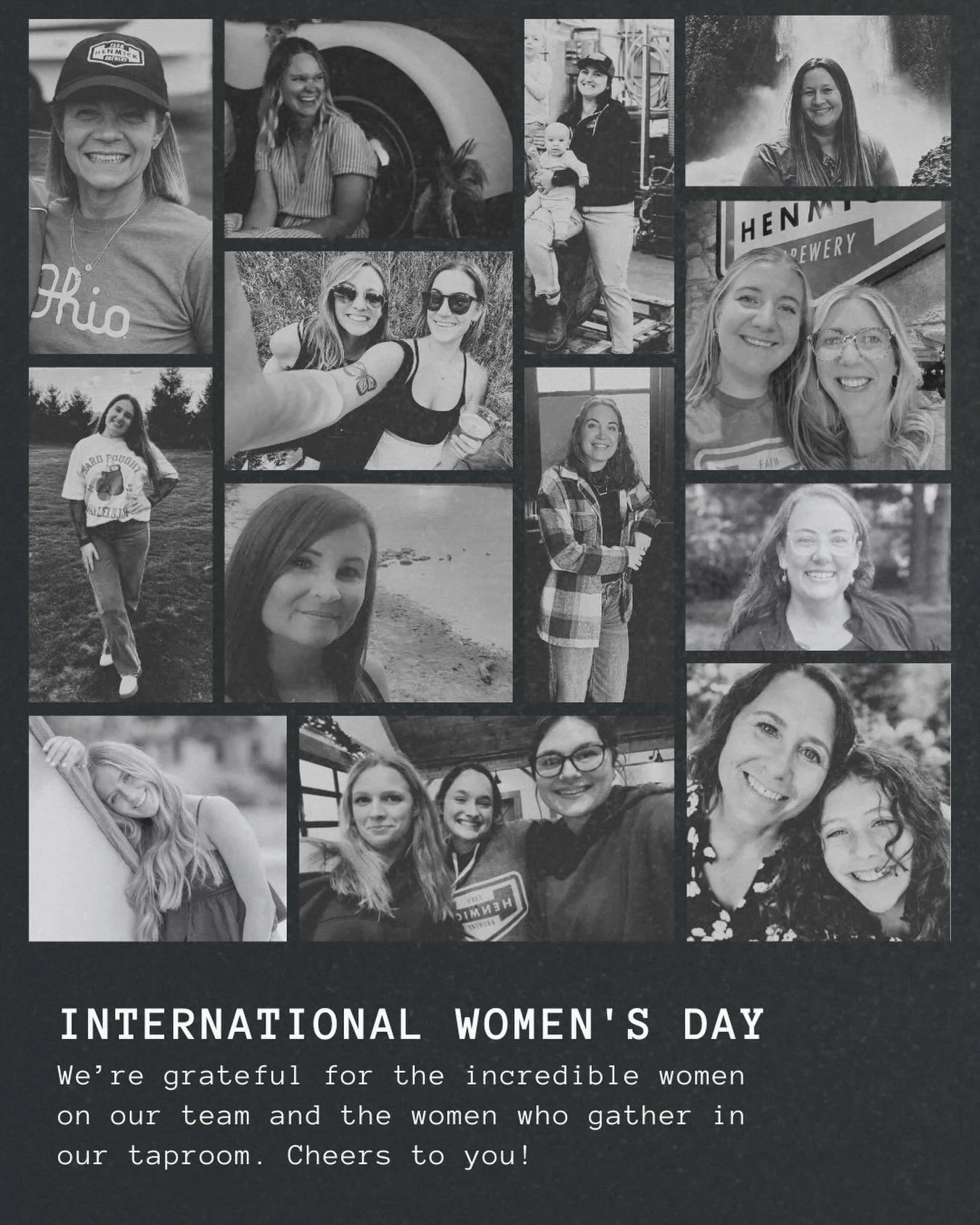 Today we&rsquo;re celebrating the amazing women who help make our brewery what it is. From behind the bar to behind the scenes, their hard work makes Henmick special!