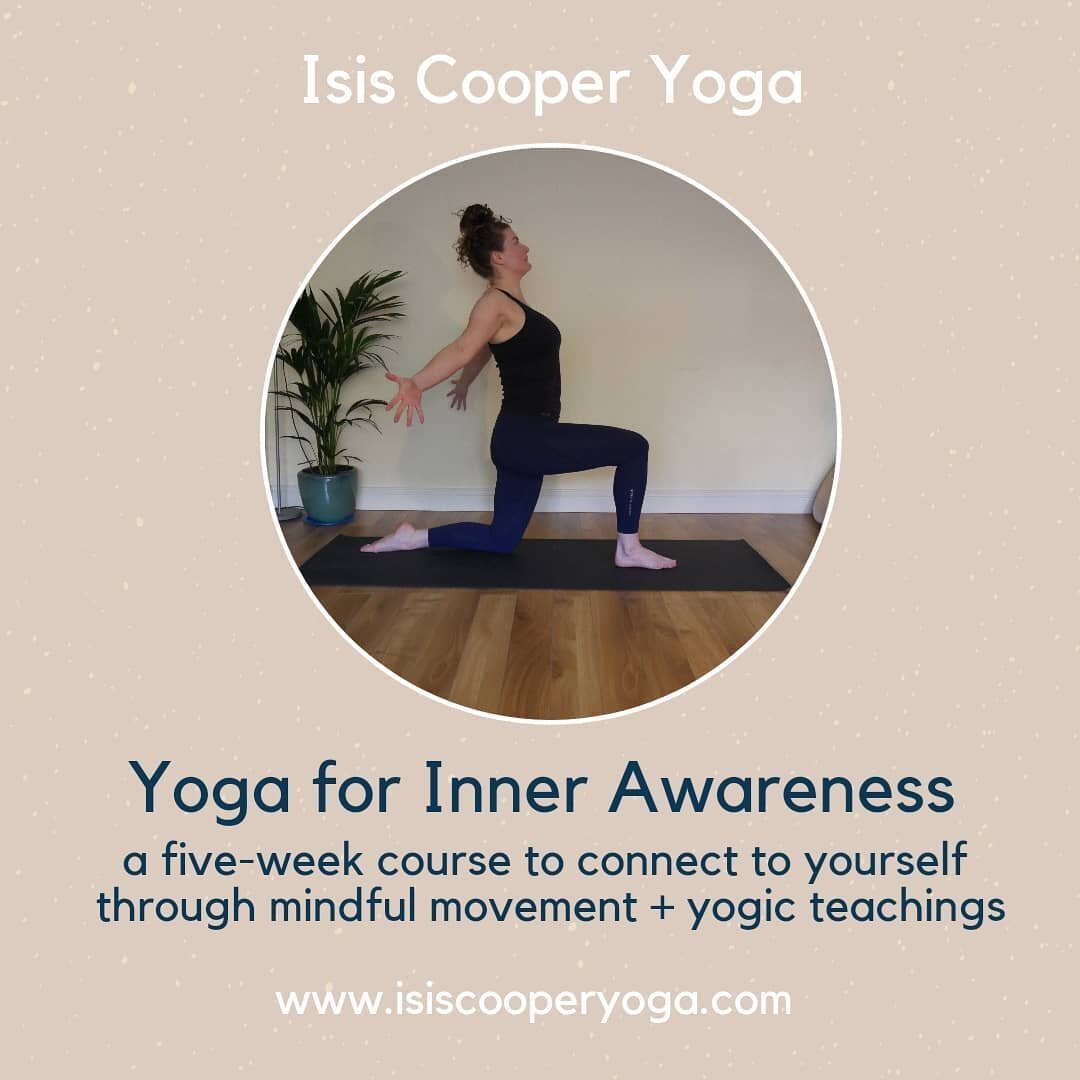 ✨✨Yoga for Inner Awareness✨✨
My upcoming online yoga course will guide you in connecting to the Koshas. The Koshas are the five layers of our being - from the physical outer layer to our deep inner layer of bliss in the centre. 

In this course we wi