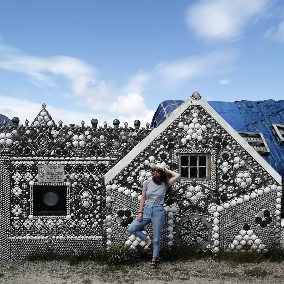 Hold on to your hats! Windswept in Wexford. 🌀

Such an instagrammable house (and will be even more amazing once fully restored). Even a little donation box to show our appreciation. 

#irelandgram #yogaireland #namasteireland #irelandyoga #irishyogi