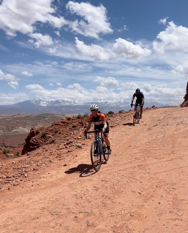 Ready for the ultimate cycling weekend at the Moab Fondo Fest! 🚴&zwj;♂️ ⁠
⁠
Whether you're a road warrior or a gravel guru, we've got the perfect ride for you. Join us on Saturday, May 4 for Road Fondo or Sunday, May 5 for the Gravel Fondo &ndash; o